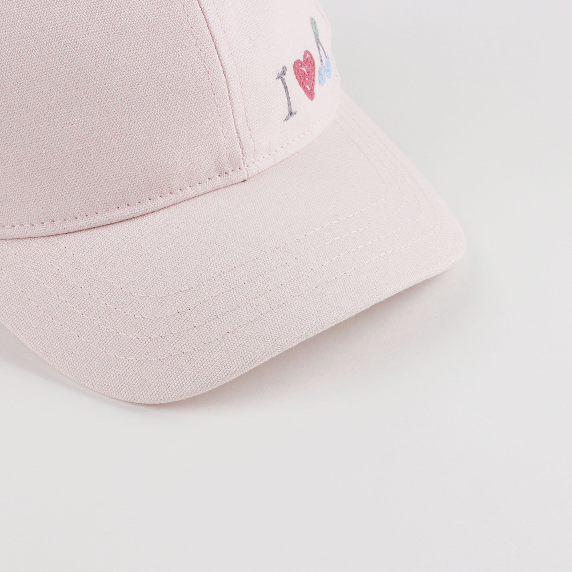 Girls Light Pink Baseball Cap
