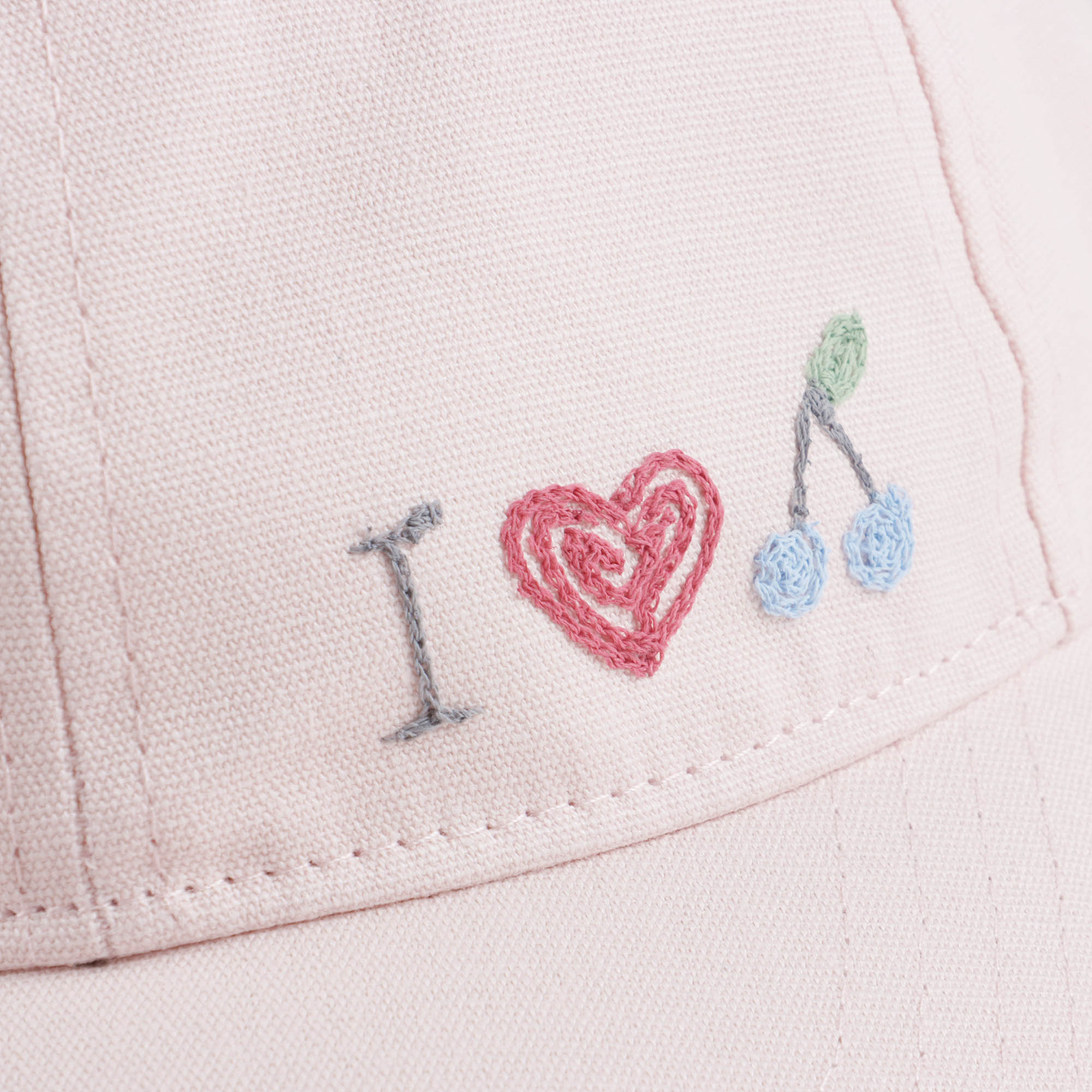 Girls Light Pink Baseball Cap