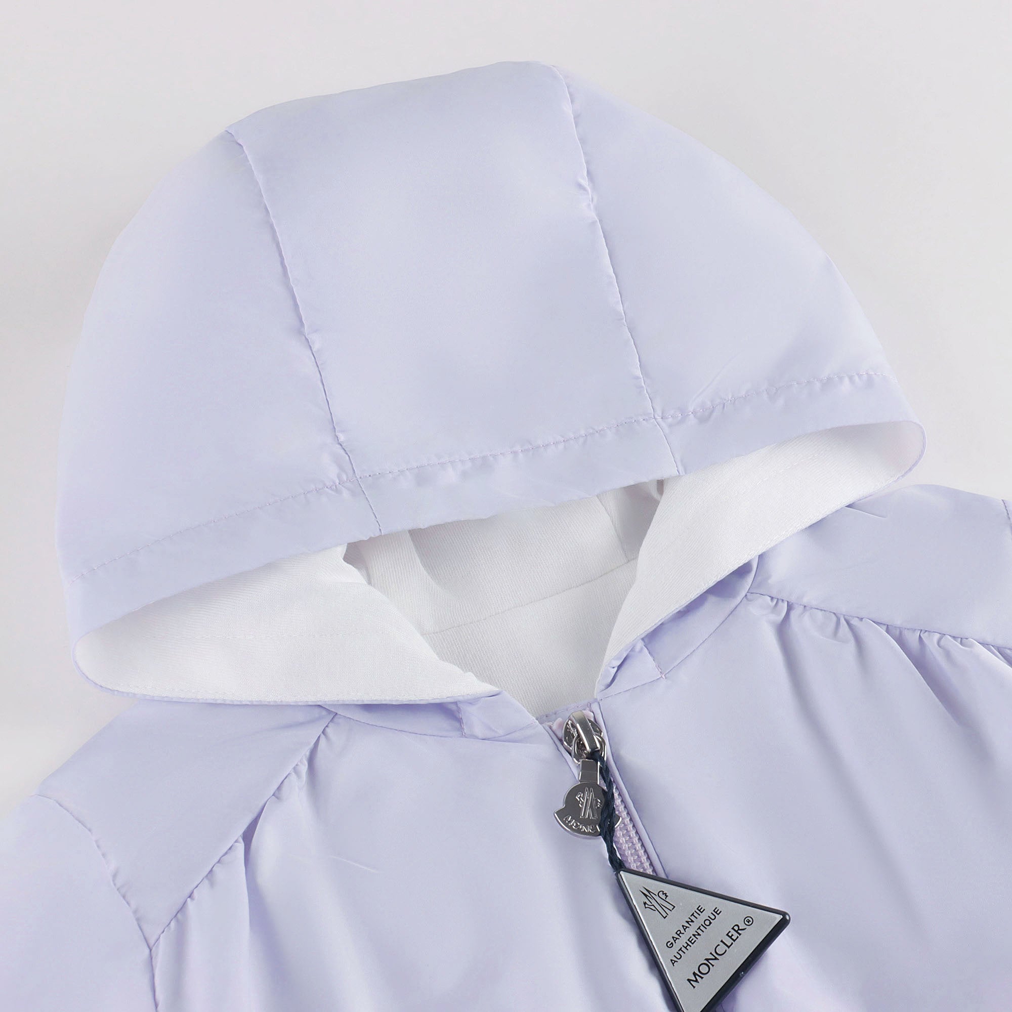 Baby Girls Light Purple Zip-Up Jacket