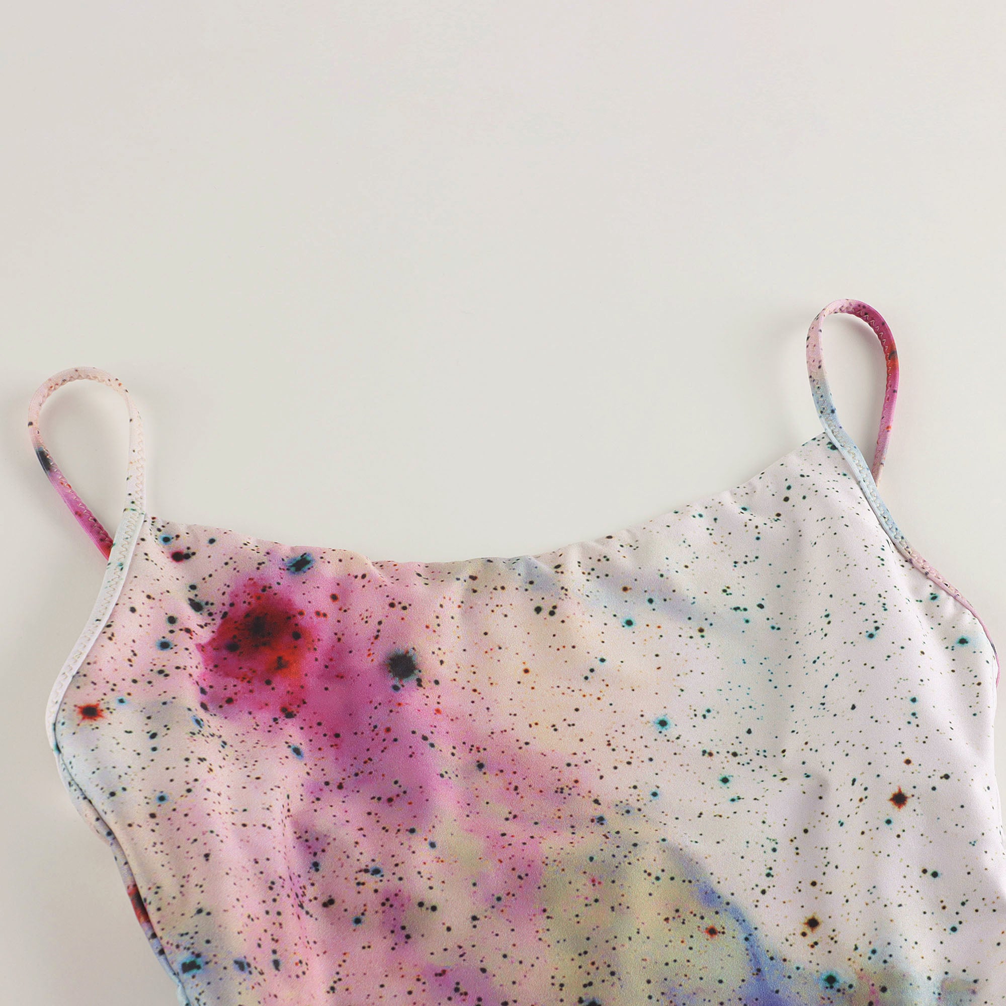 Women Multicolor Ballet Onesies(181LE01VL/aquarelle)