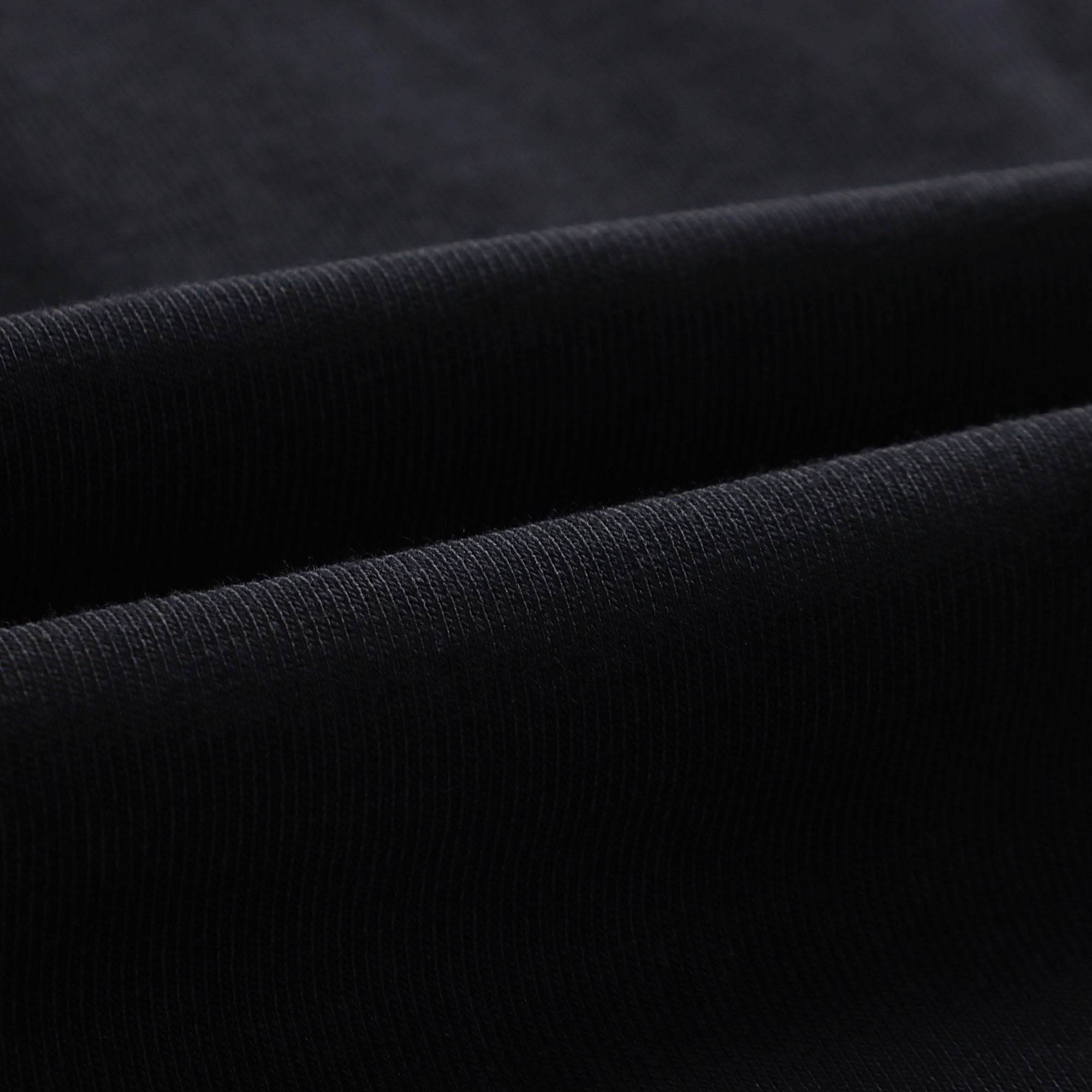 Girls Black Logo Cotton Set
