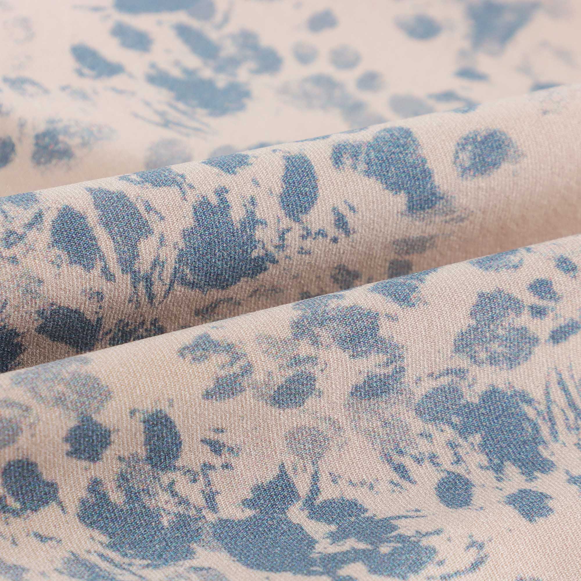 Girls Blue Printed Ballet Onesies(J231LE33VL/indigo)