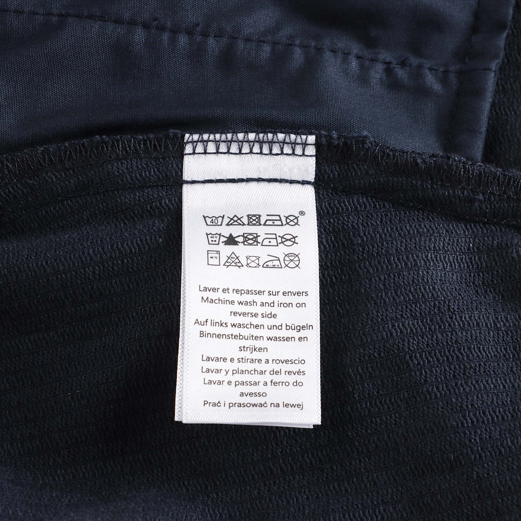 Girls Dark Navy Corduroy Shorts