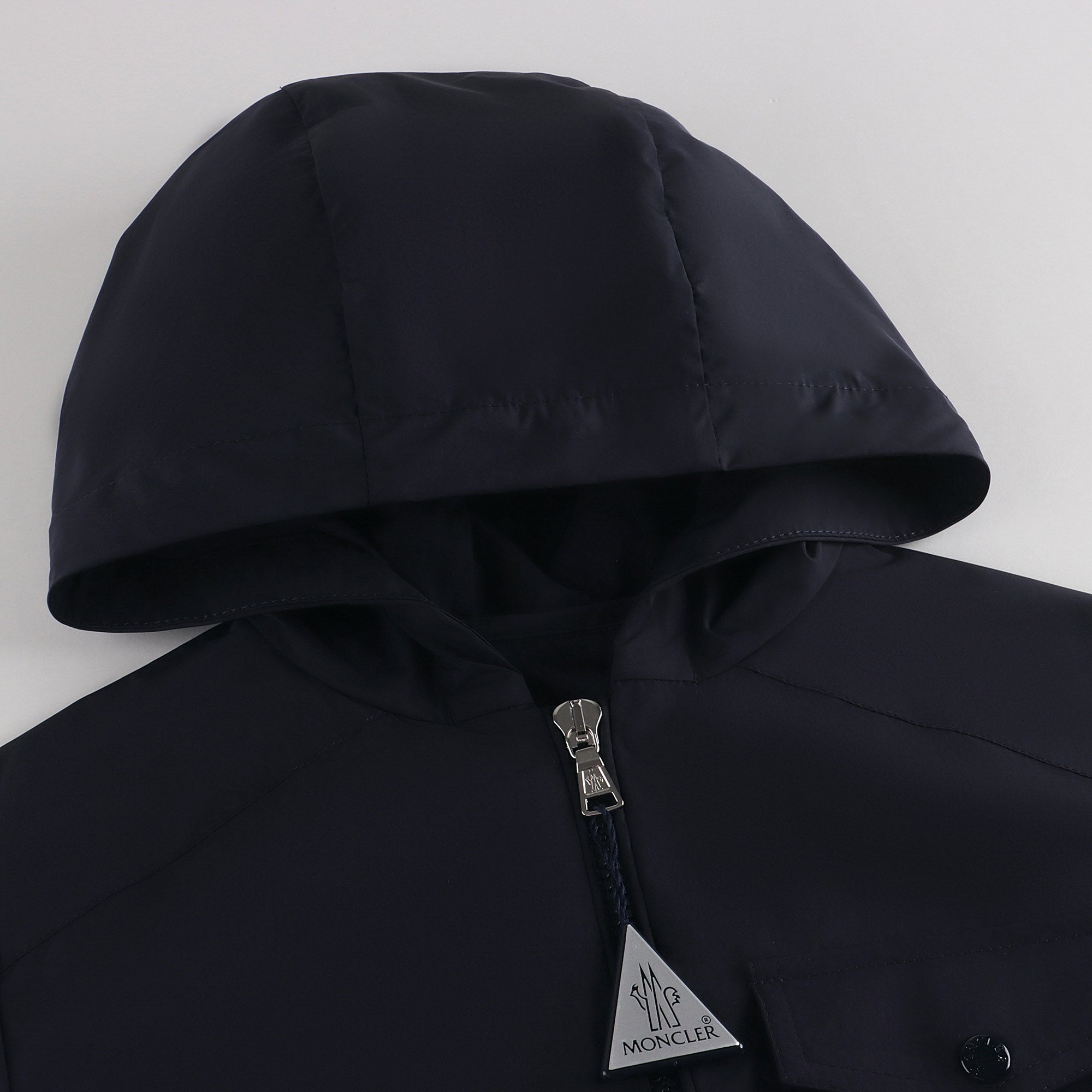 Boys Dark Navy Zip-Up Jacket
