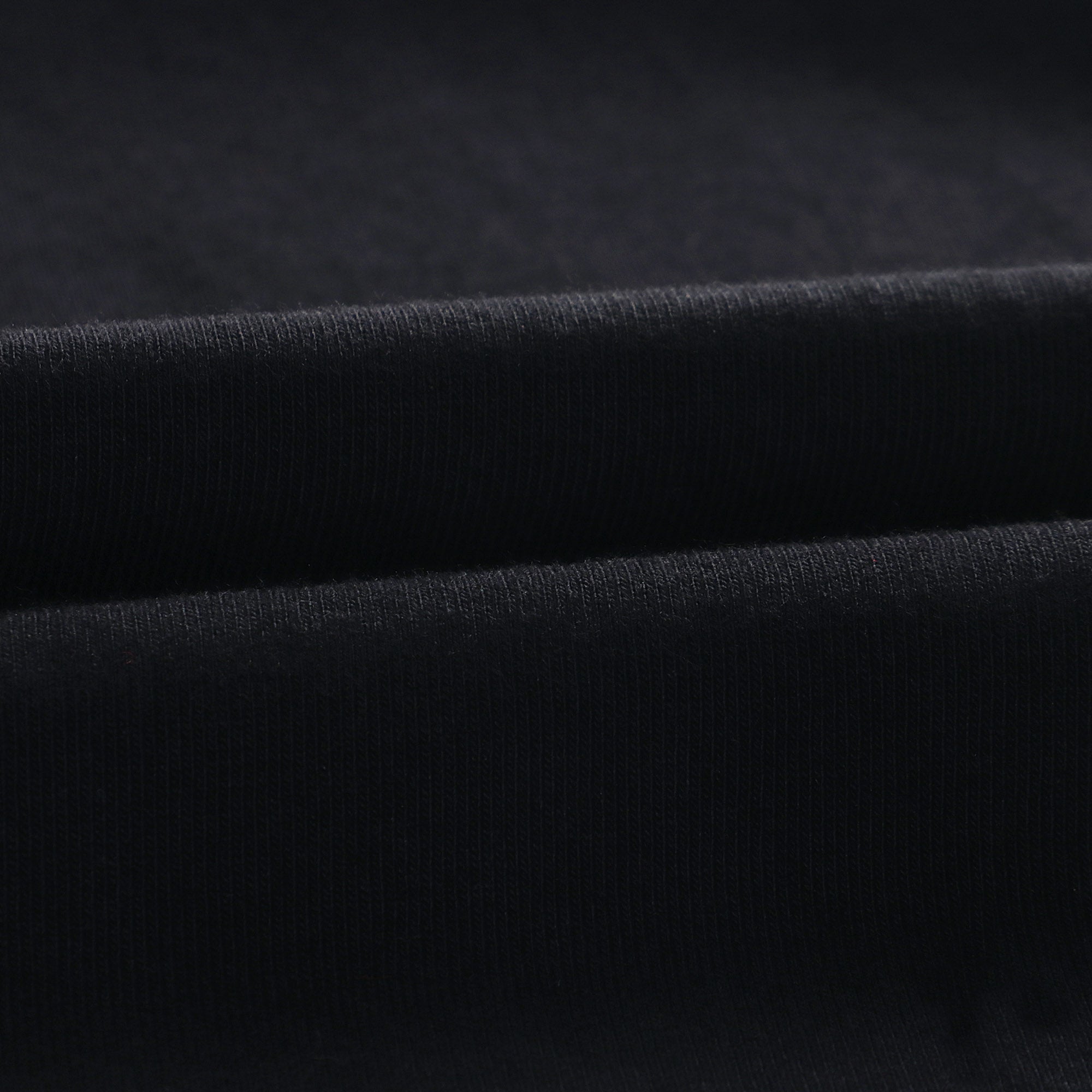 Girls Black Logo Cotton T-Shirt