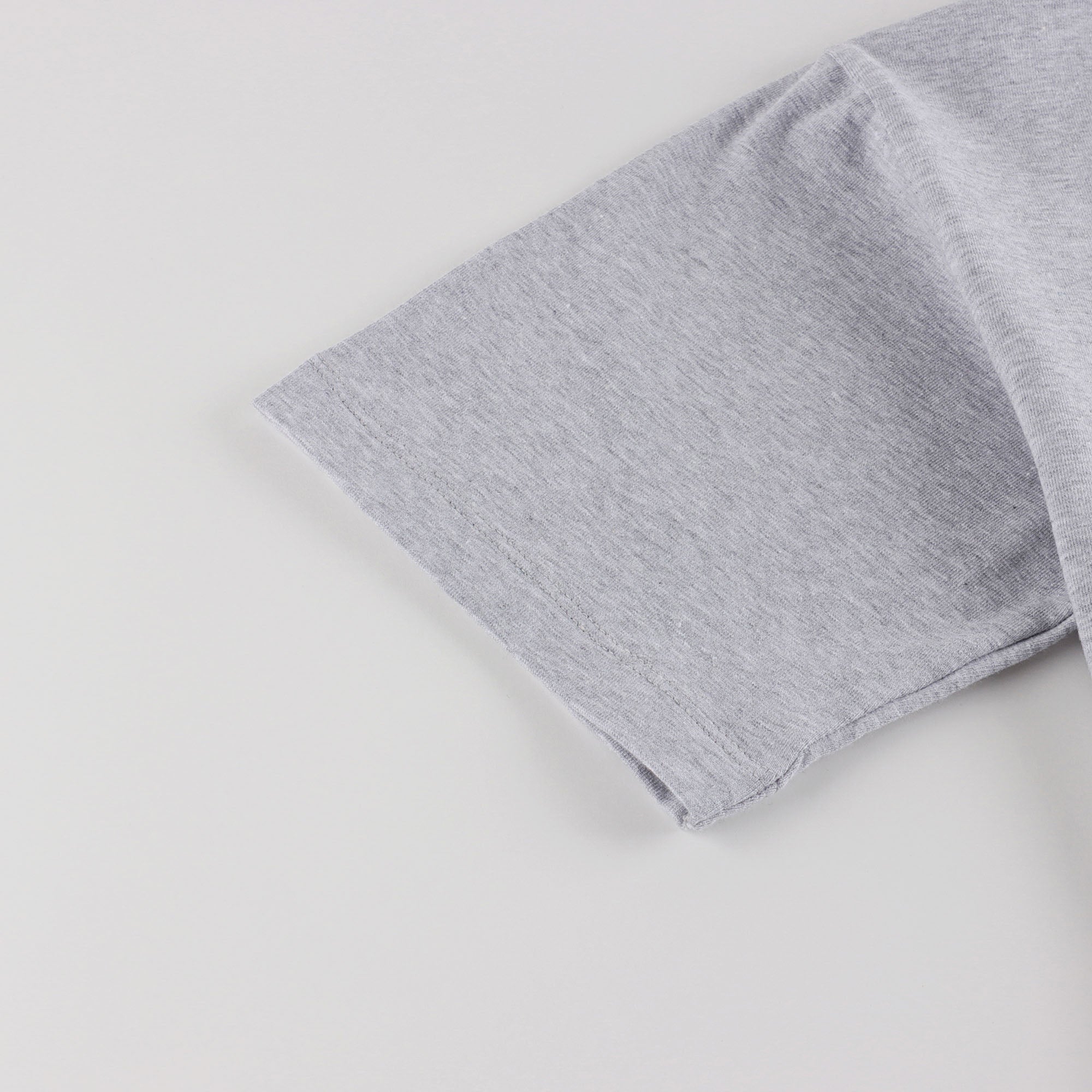 Boys & Girls Grey Logo Cotton T-Shirt