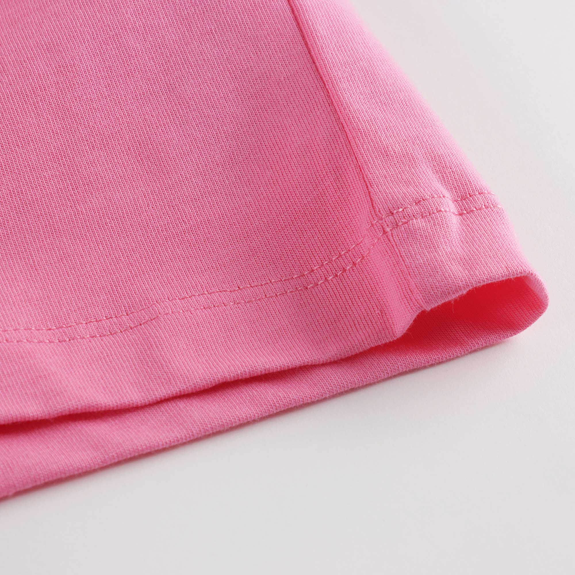 Boys & Girls Pink Cotton T-Shirt