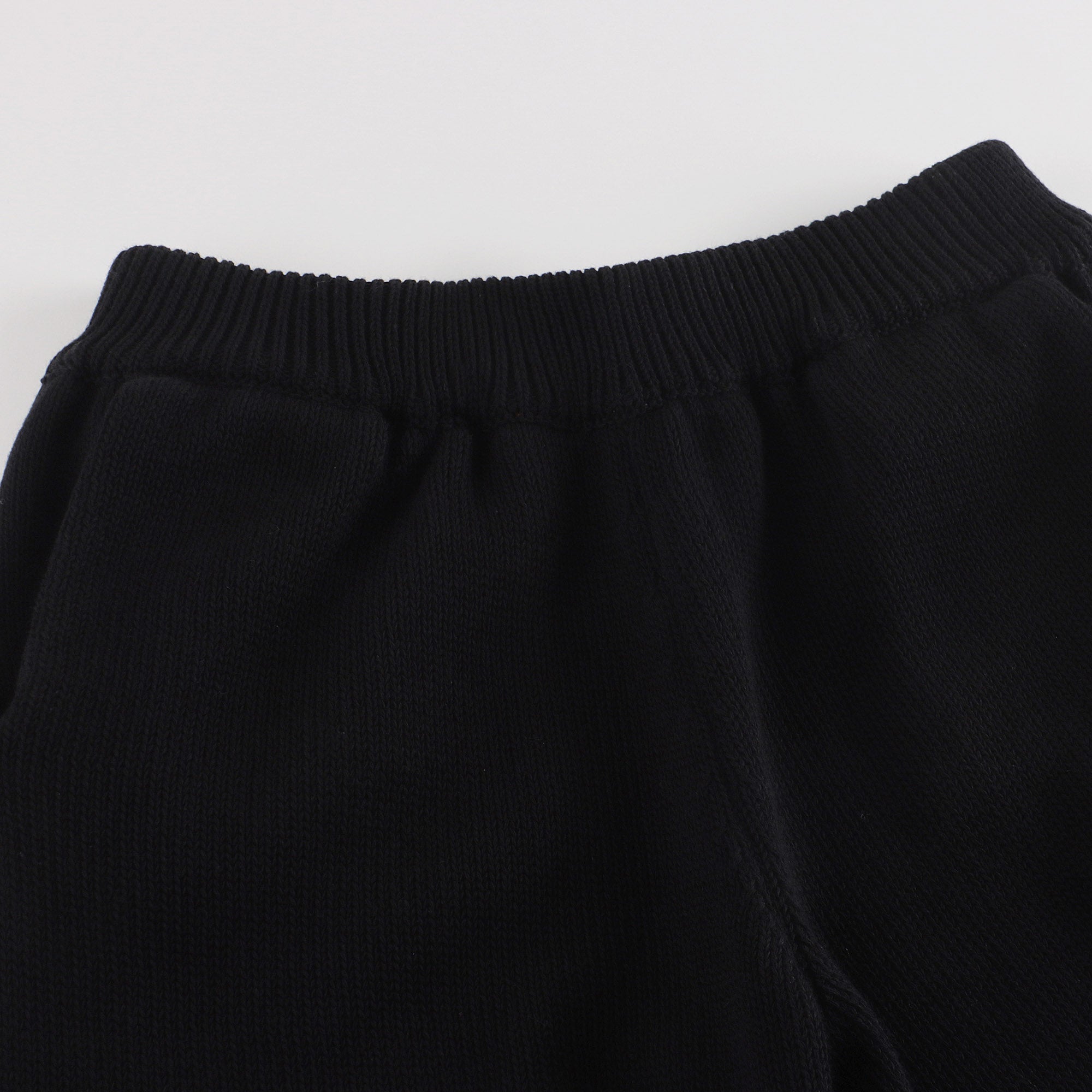 Boys & Girls Black Cotton Shorts