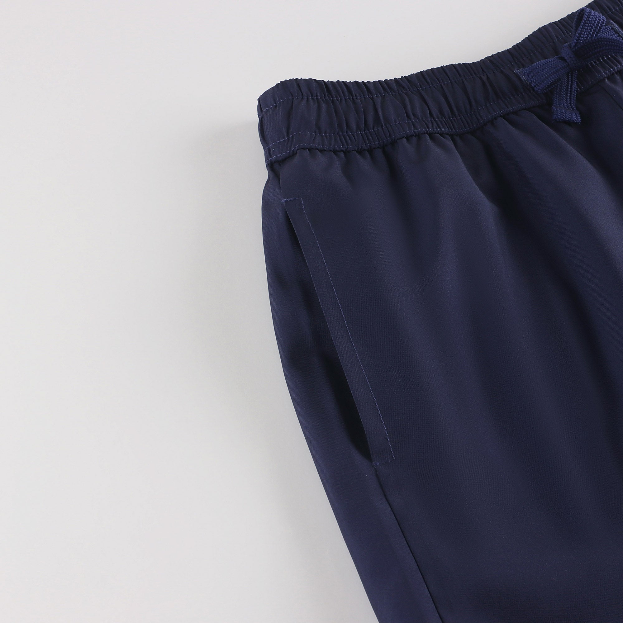Boys Navy Logo Swim Shorts