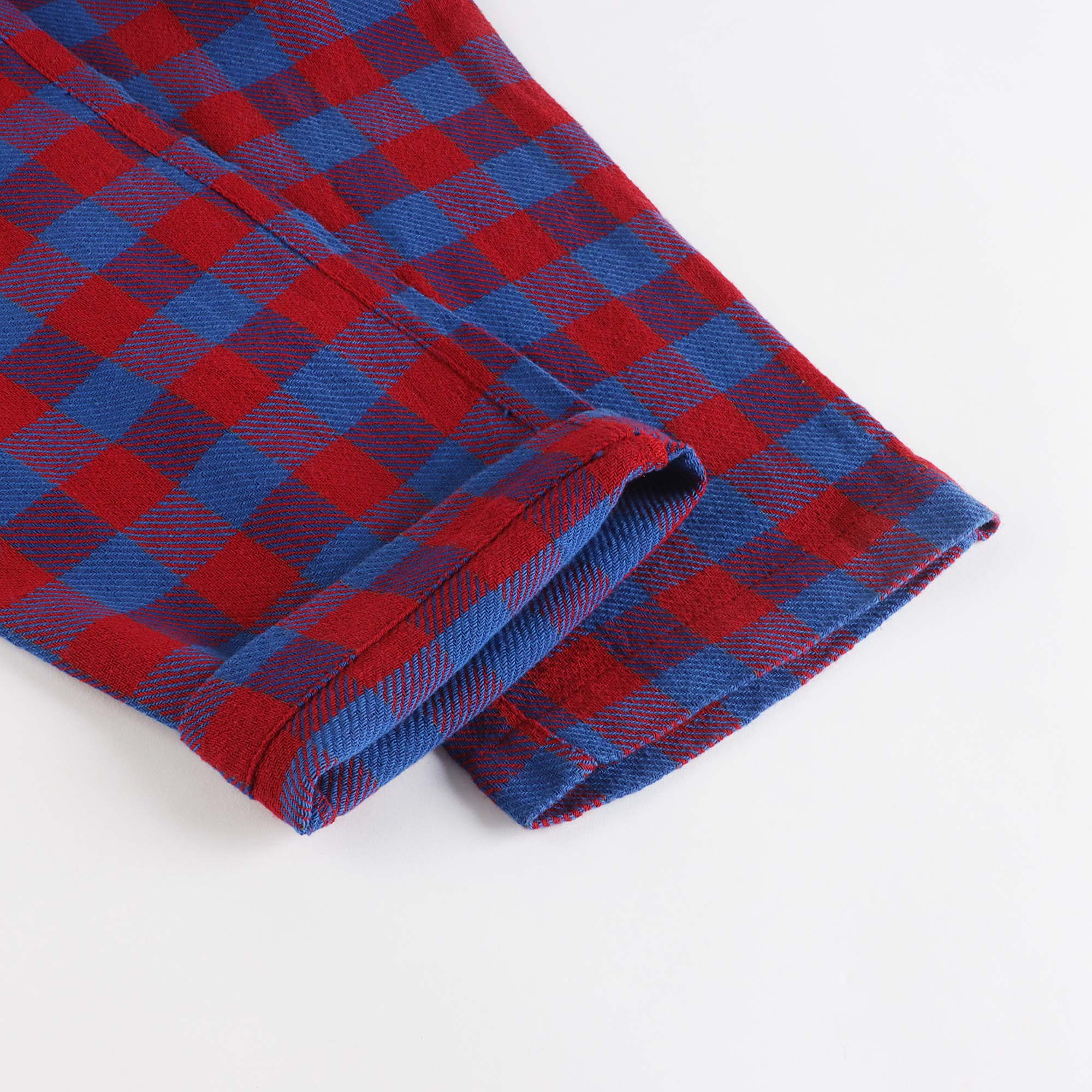 Boys & Girls Blue Check Trousers