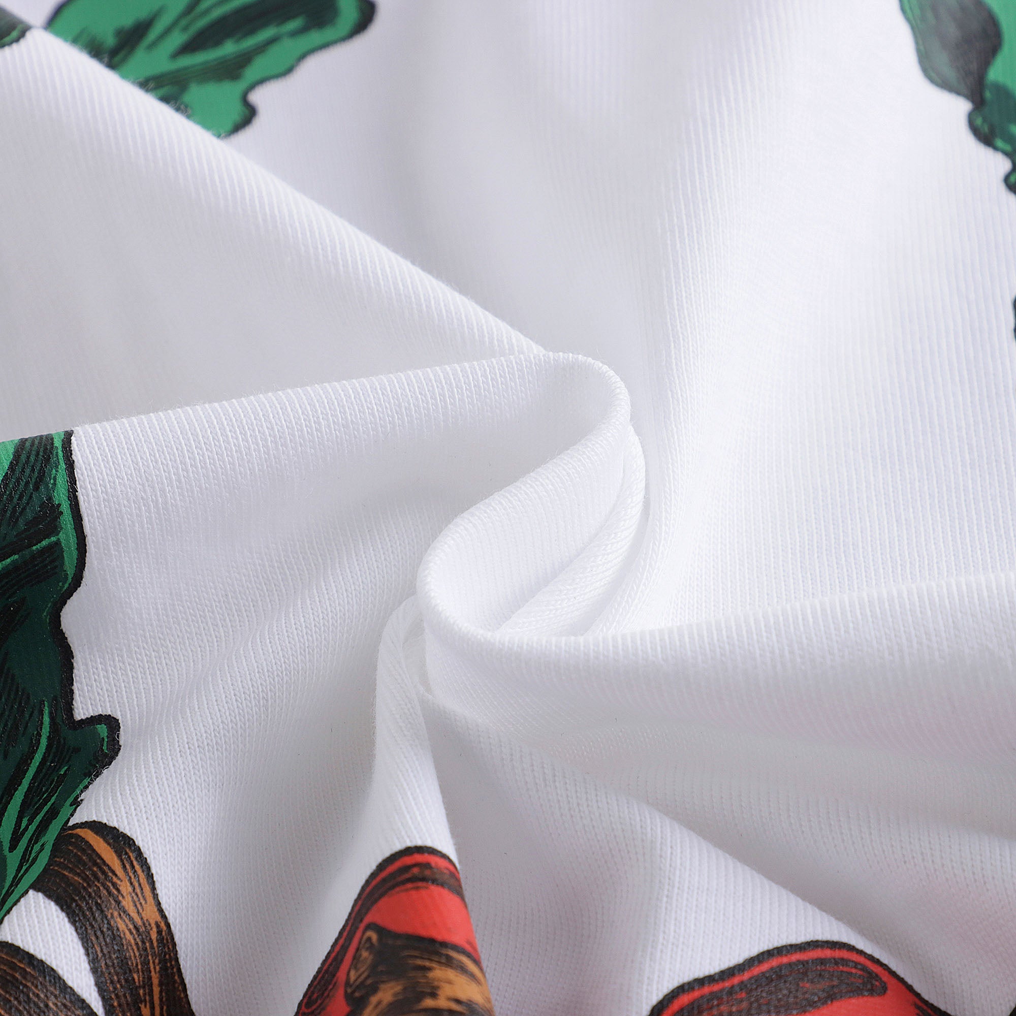 Boys & Girls White Cotton T-Shirt