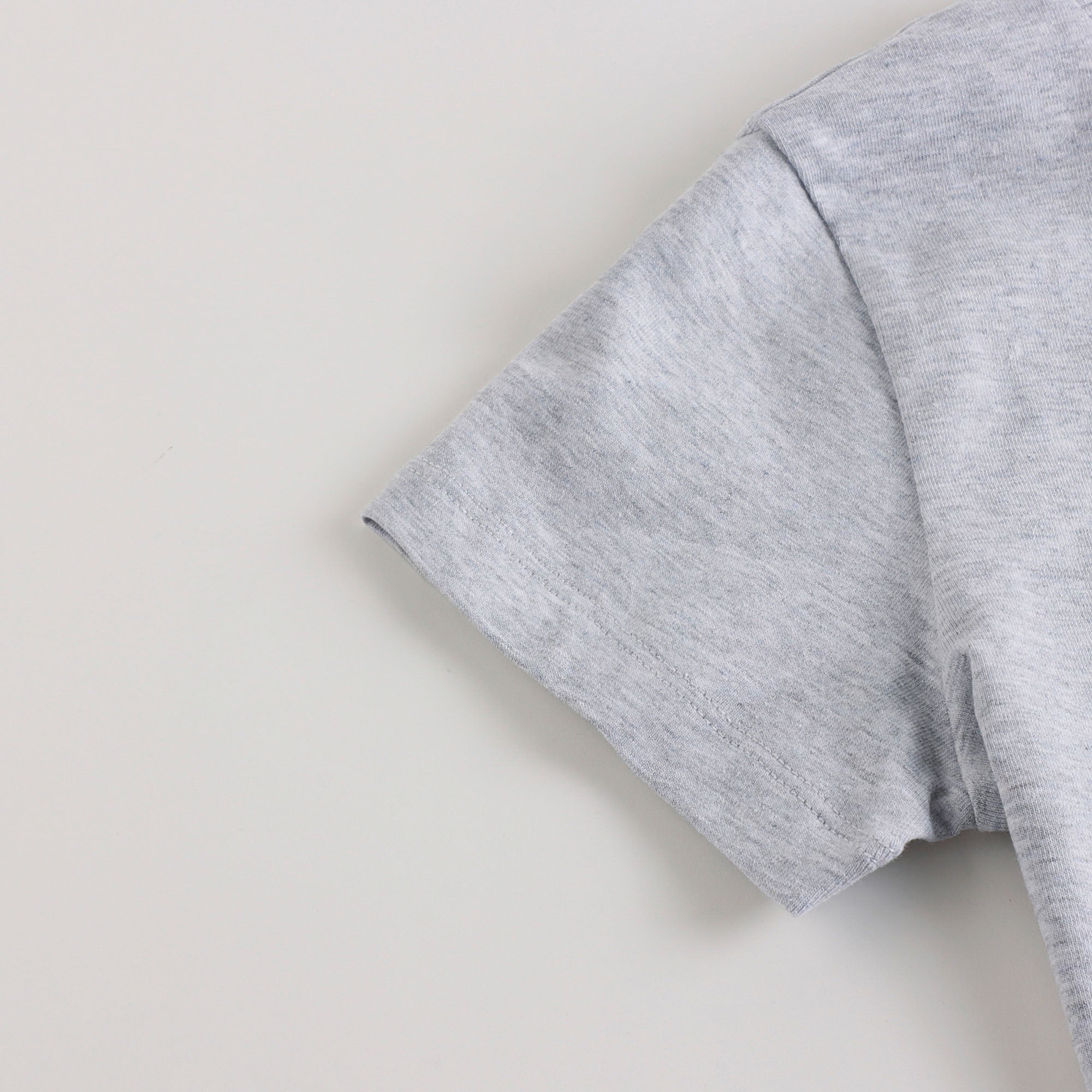 Boys & Girls Grey Logo Cotton T-Shirt