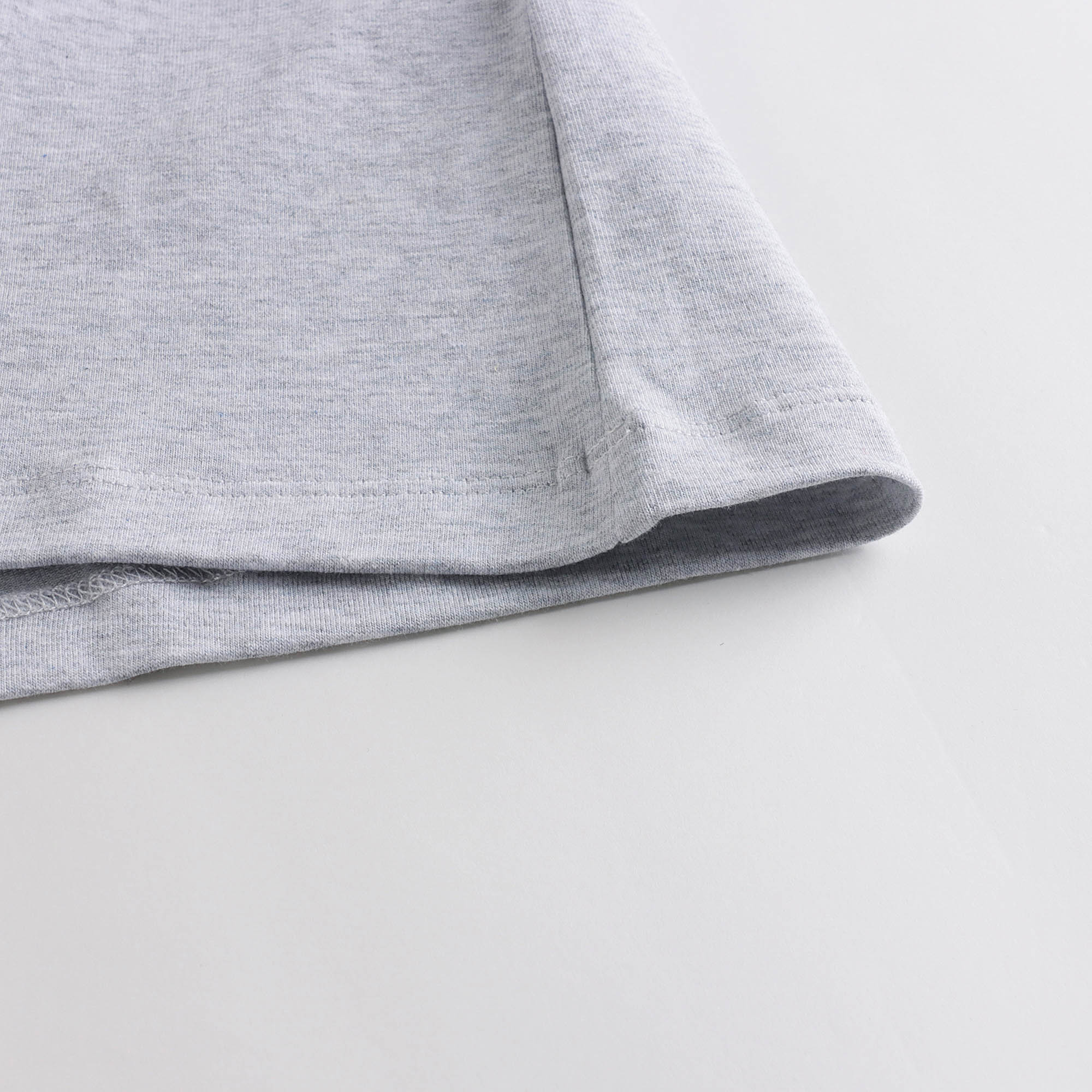Boys & Girls Grey Logo Cotton T-Shirt