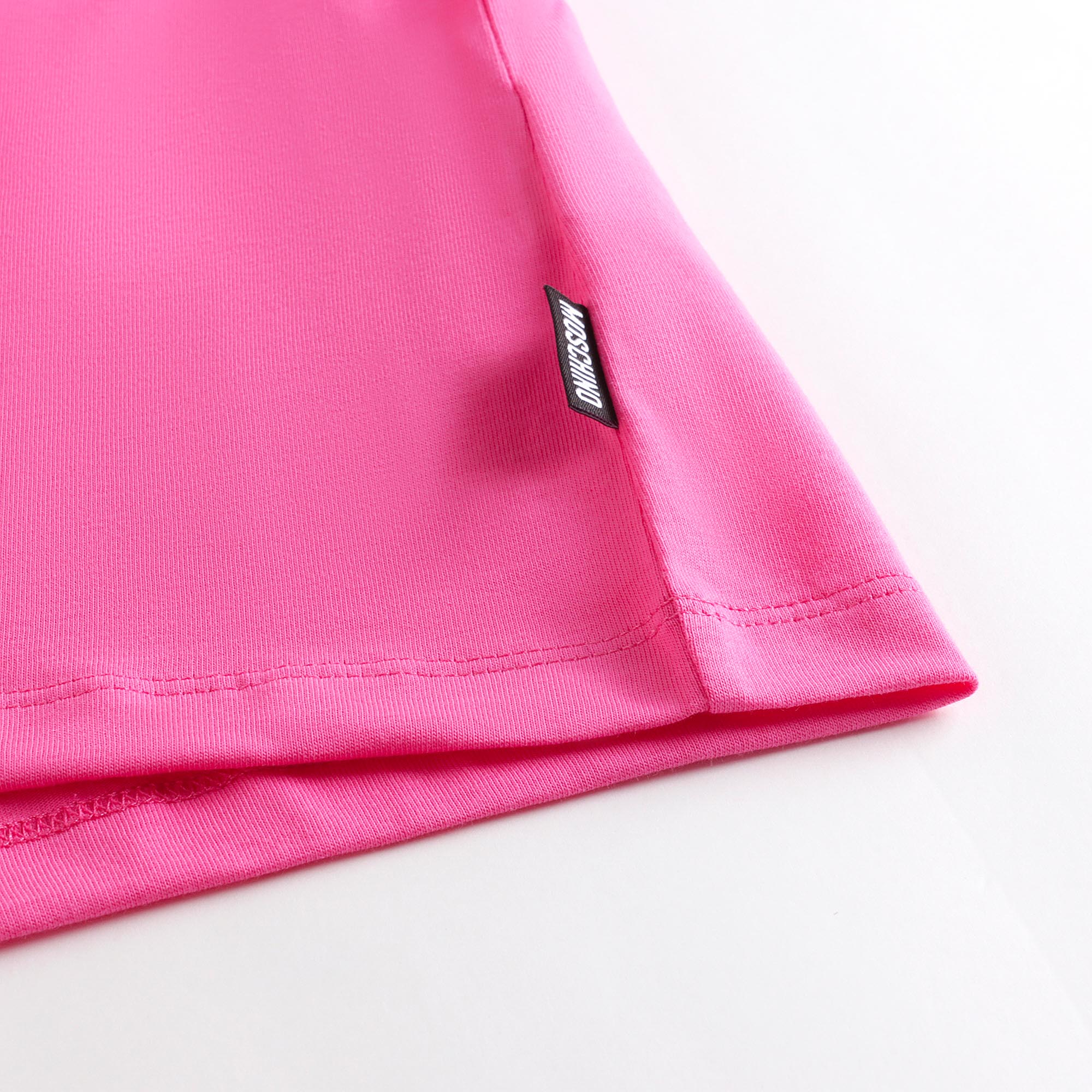 Boys & Girls Bright Pink Cotton T-Shirt