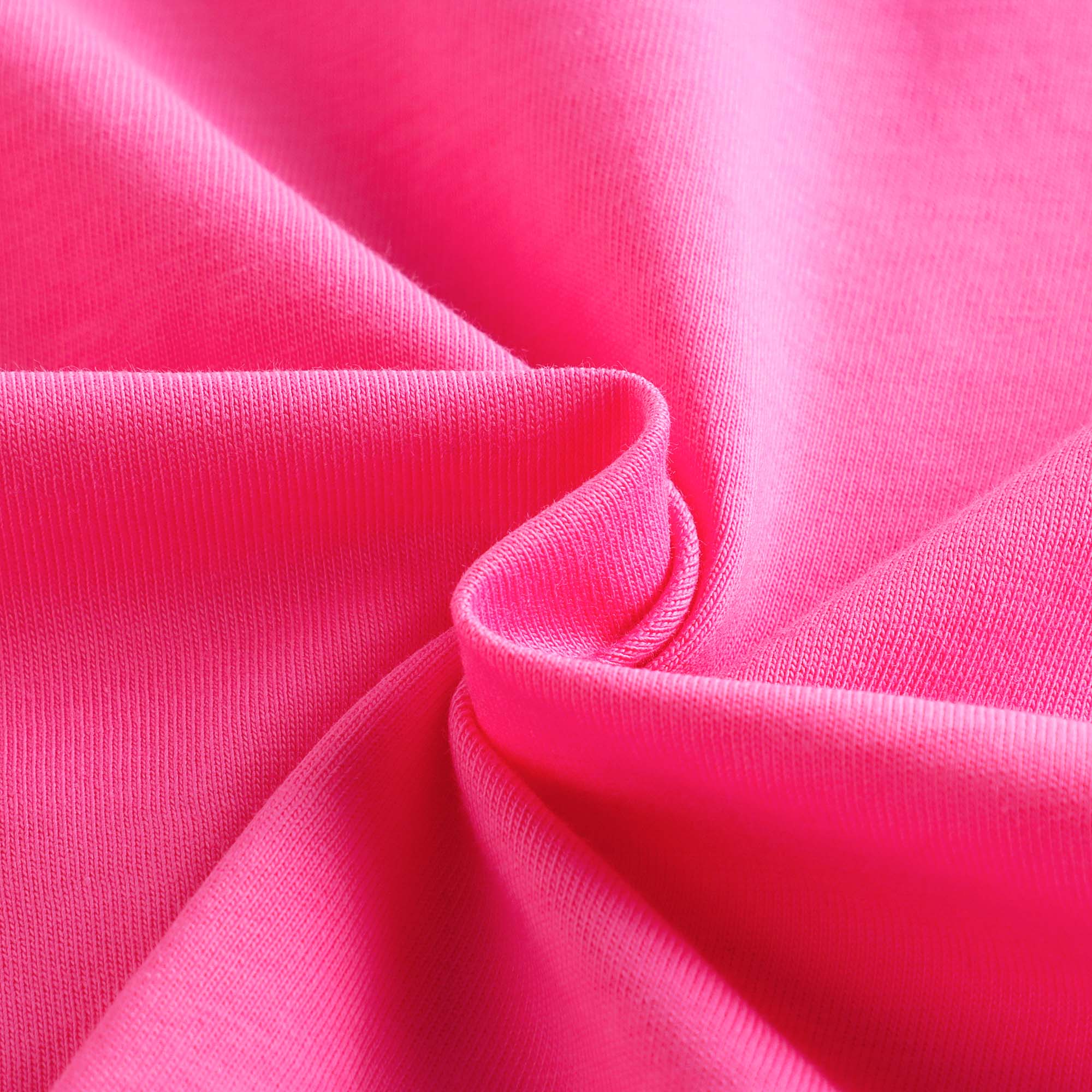 Boys & Girls Bright Pink Cotton T-Shirt