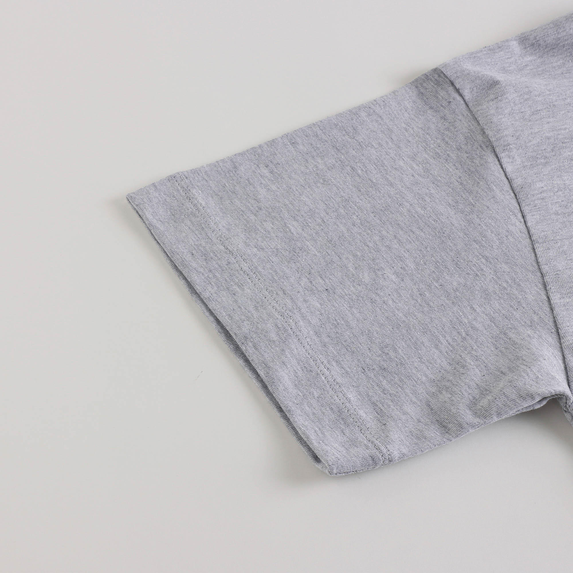 Boys Grey Cotton T-Shirt