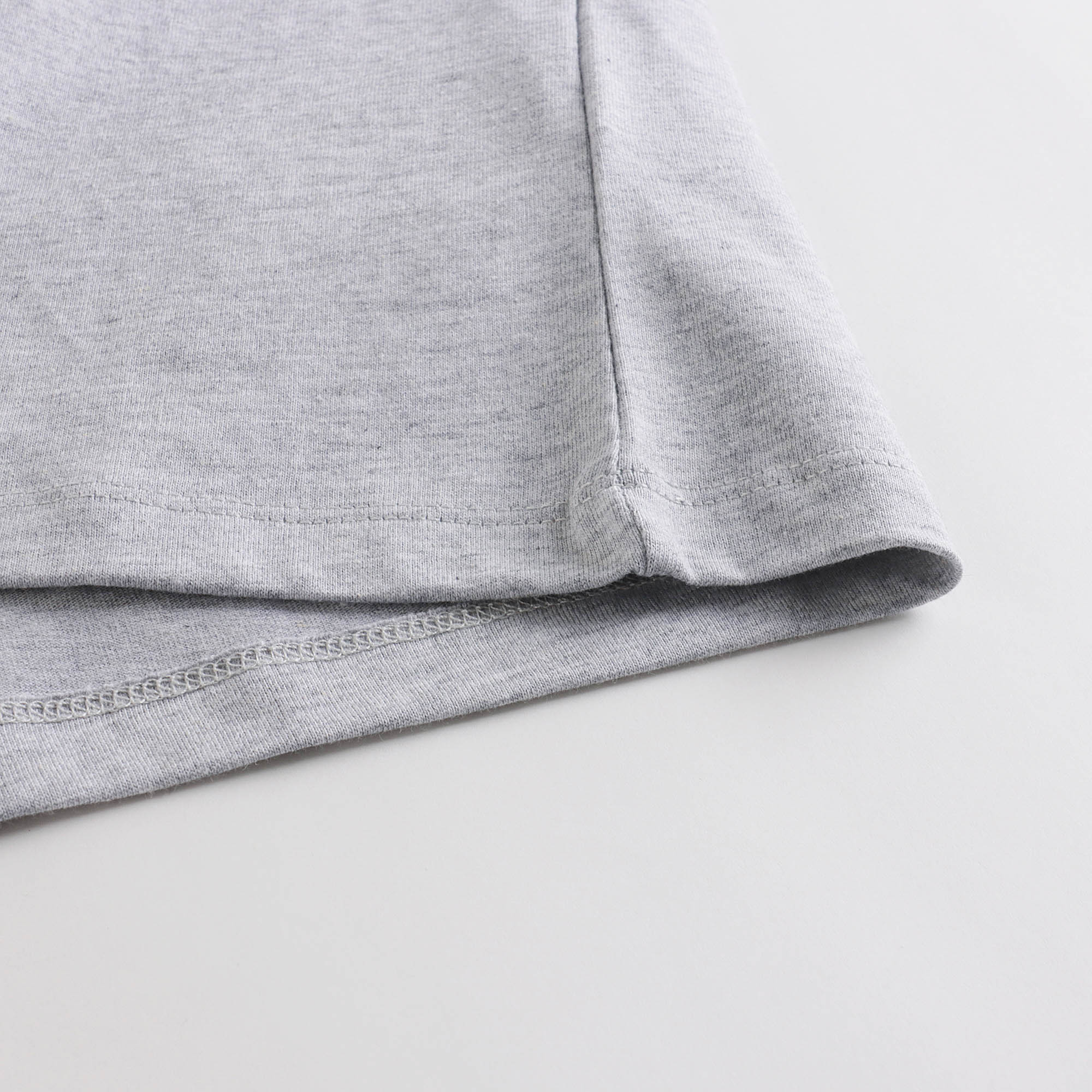 Boys & Girls Grey Logo Cotton T-Shirt