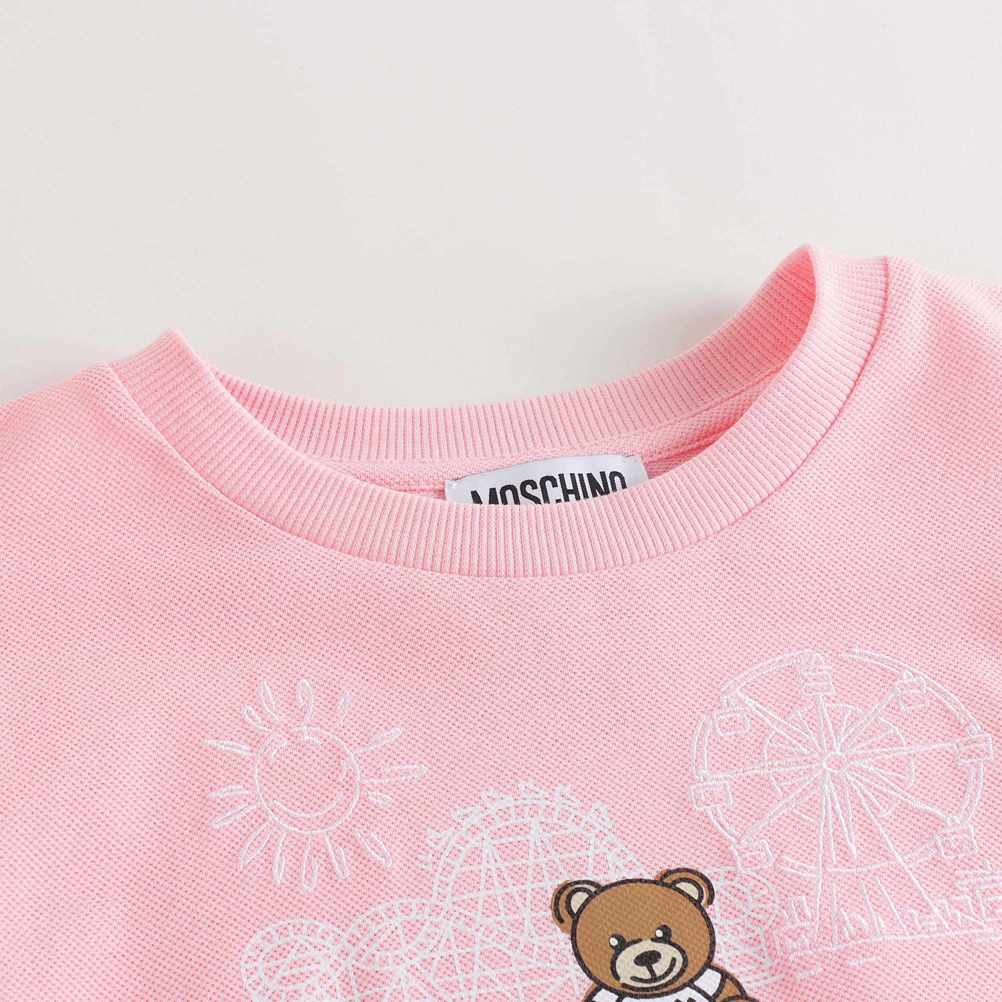 Girls Pink Cotton Dress