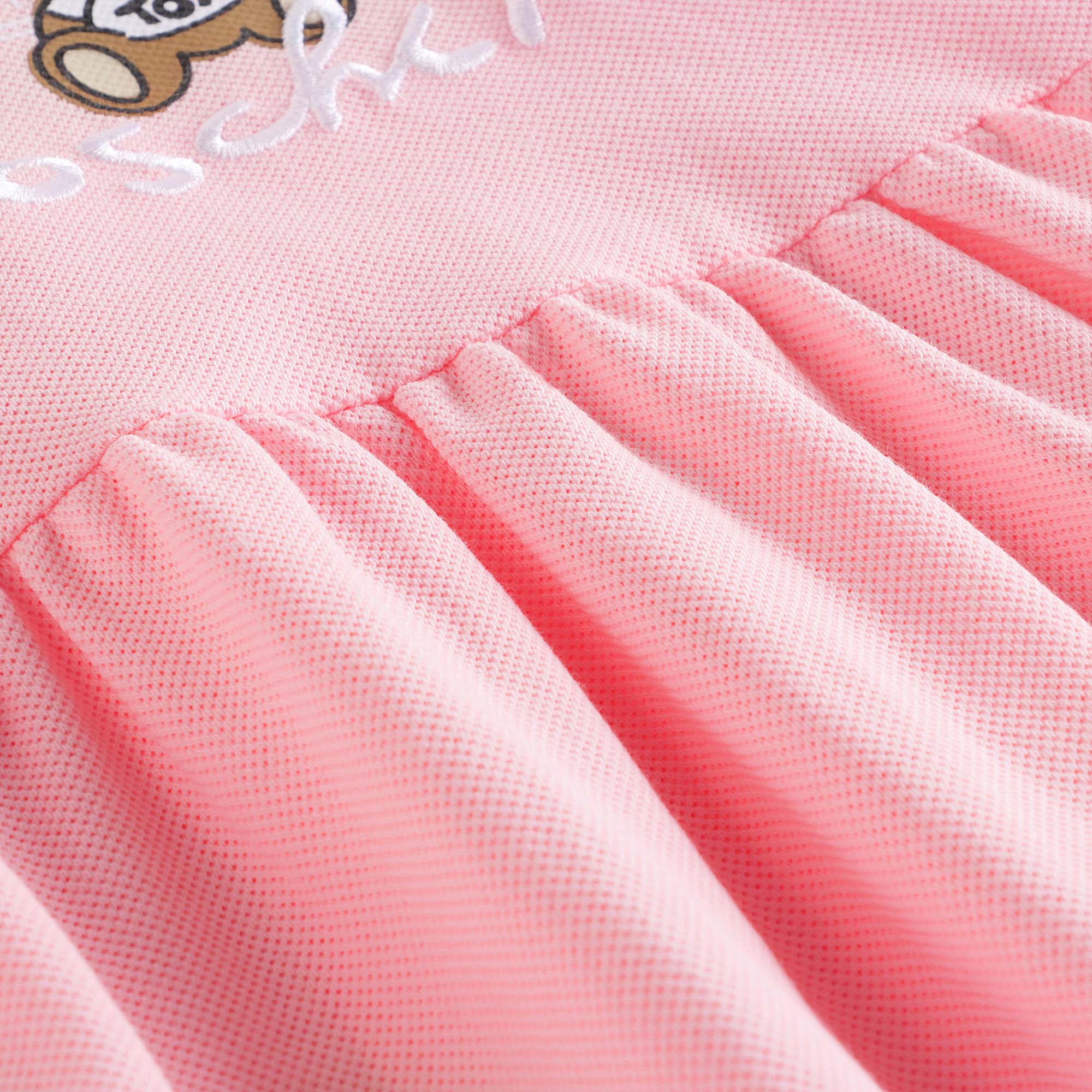 Girls Pink Cotton Dress