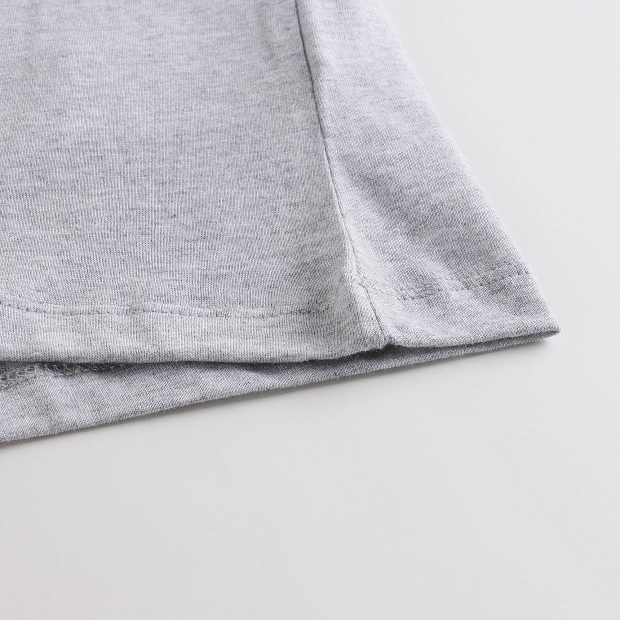Boys & Girls Grey Printed Cotton T-Shirt