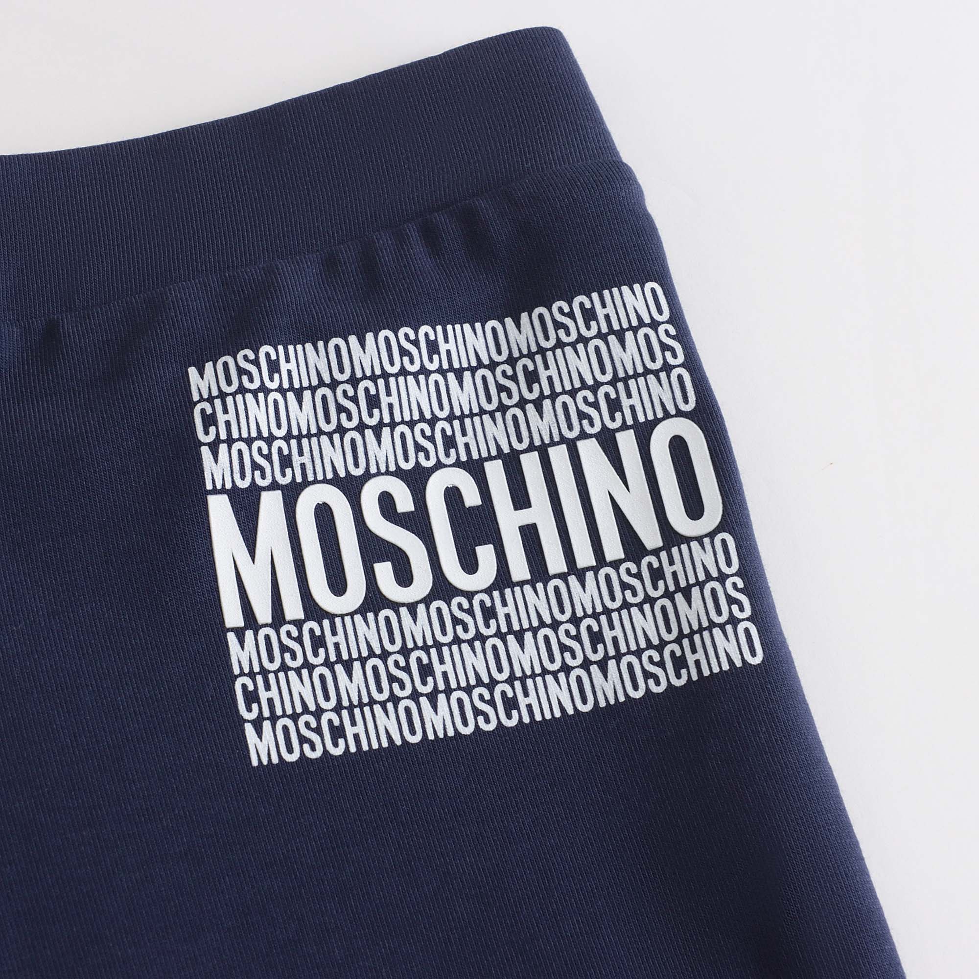 Girls Navy Cotton Shorts