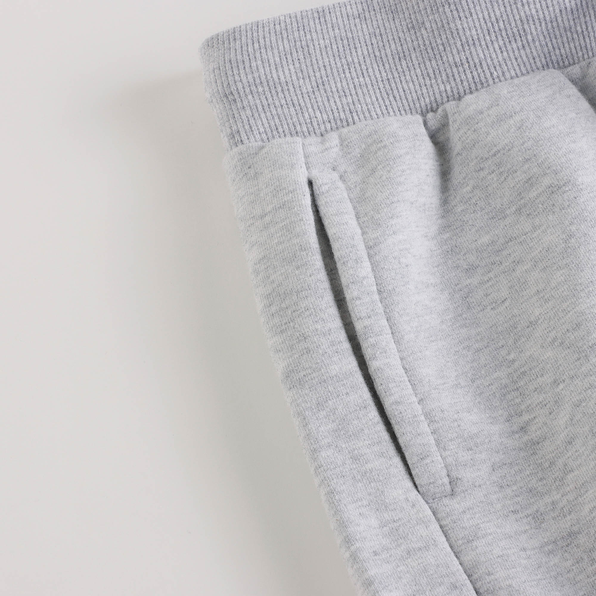 Boys Grey Logo Cotton Shorts