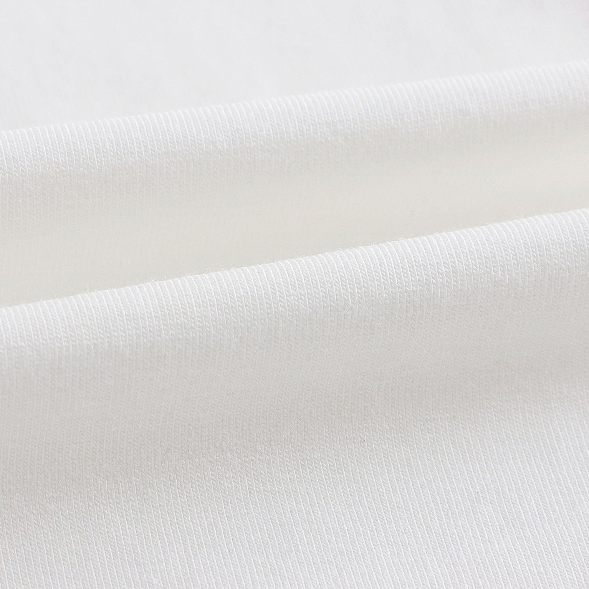 Girls White Printed Cotton Leggings
