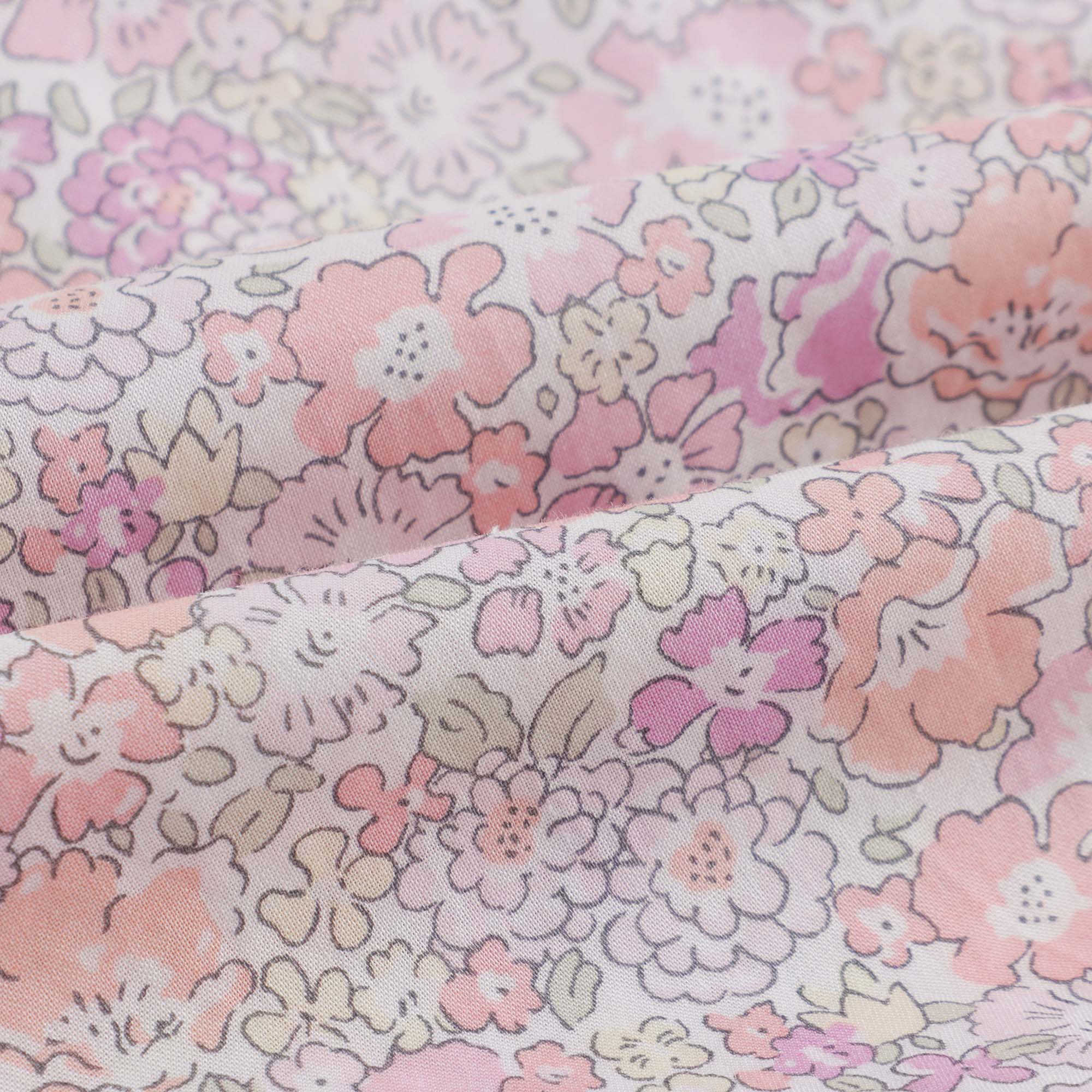 Baby Girls Pink Floral Bucket Hat