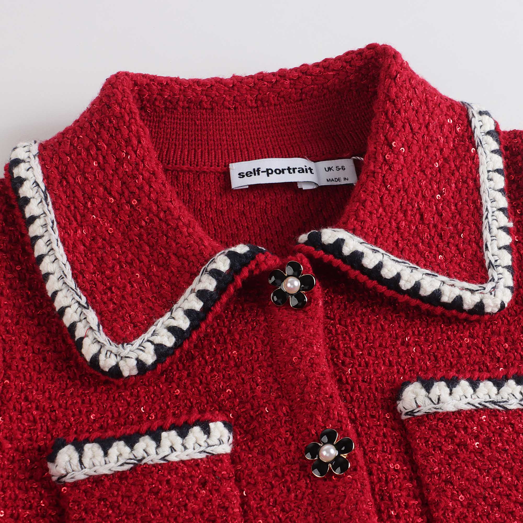 Girls Red Coat