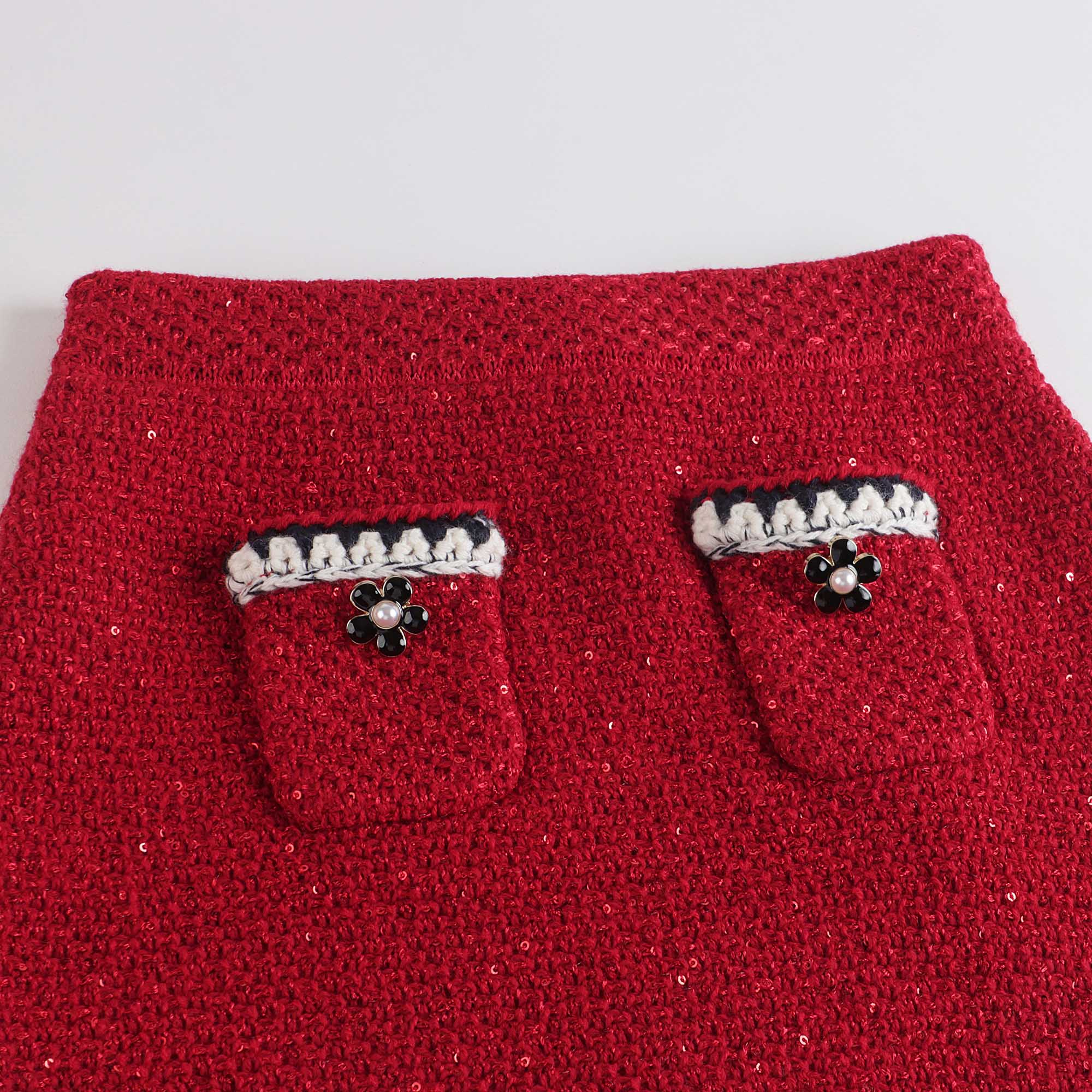 Girls Red Skirt