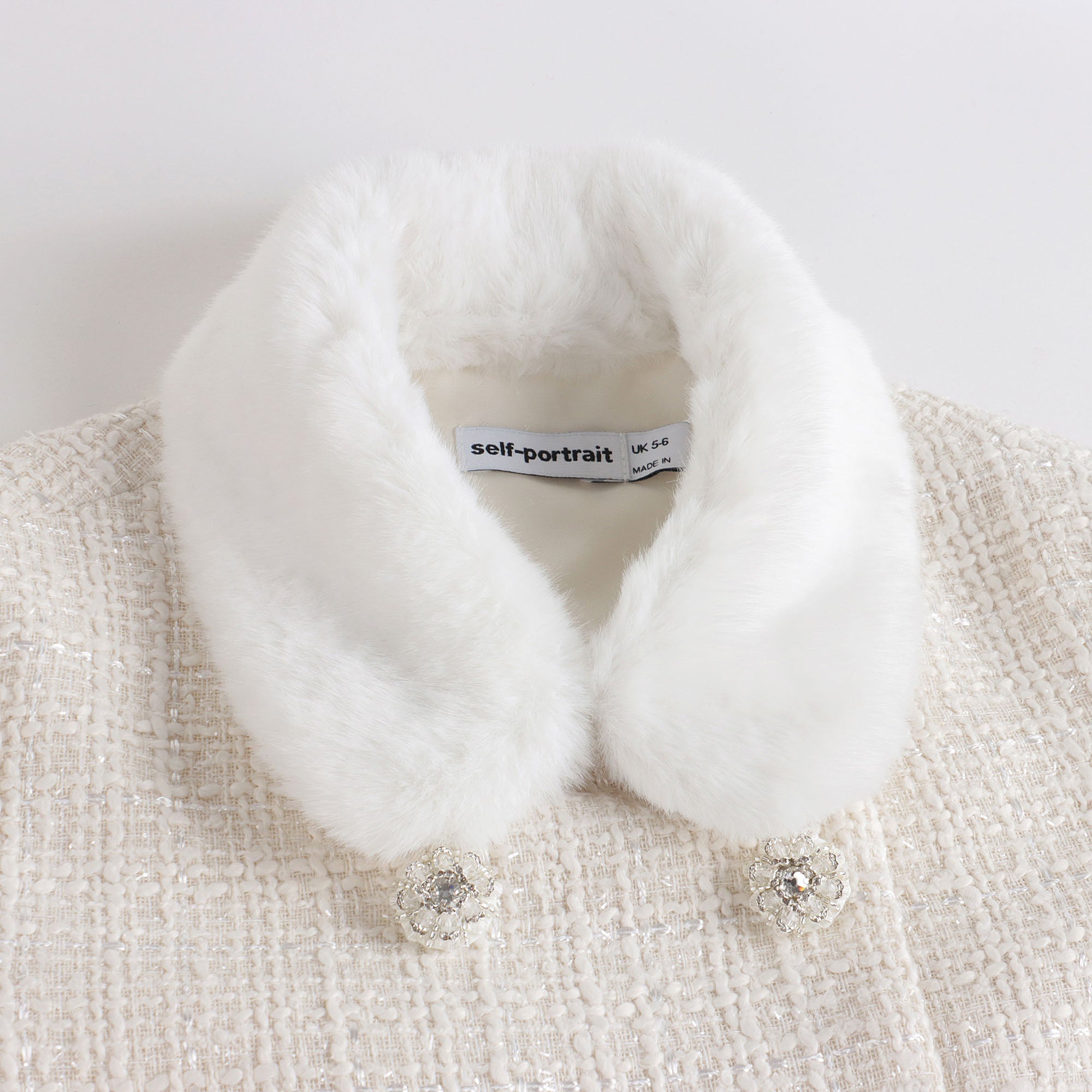 Girls White Coat