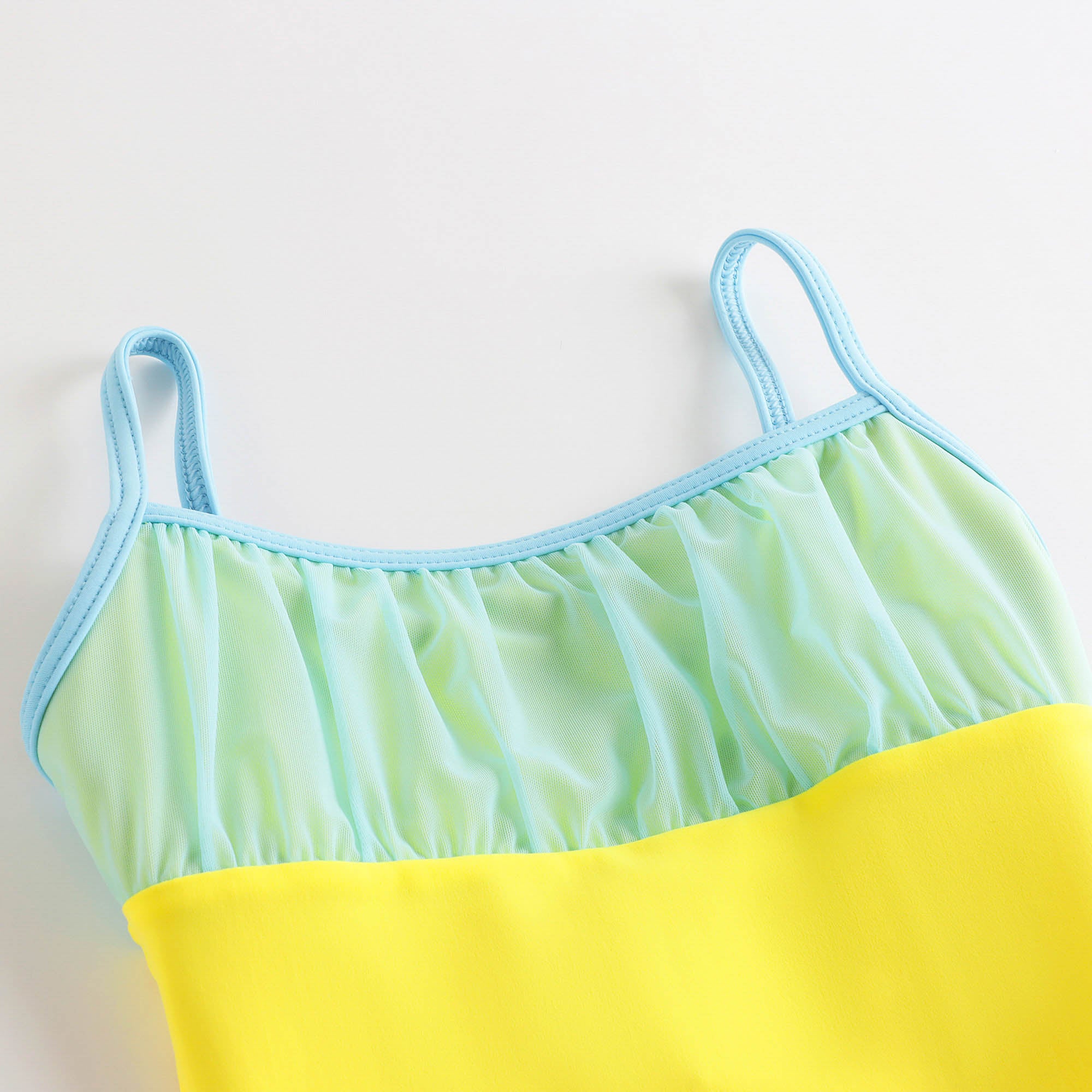 Girls Yellow Ballet Onesies(DAD2050MP/Etabeta/Cristallo Mesh)