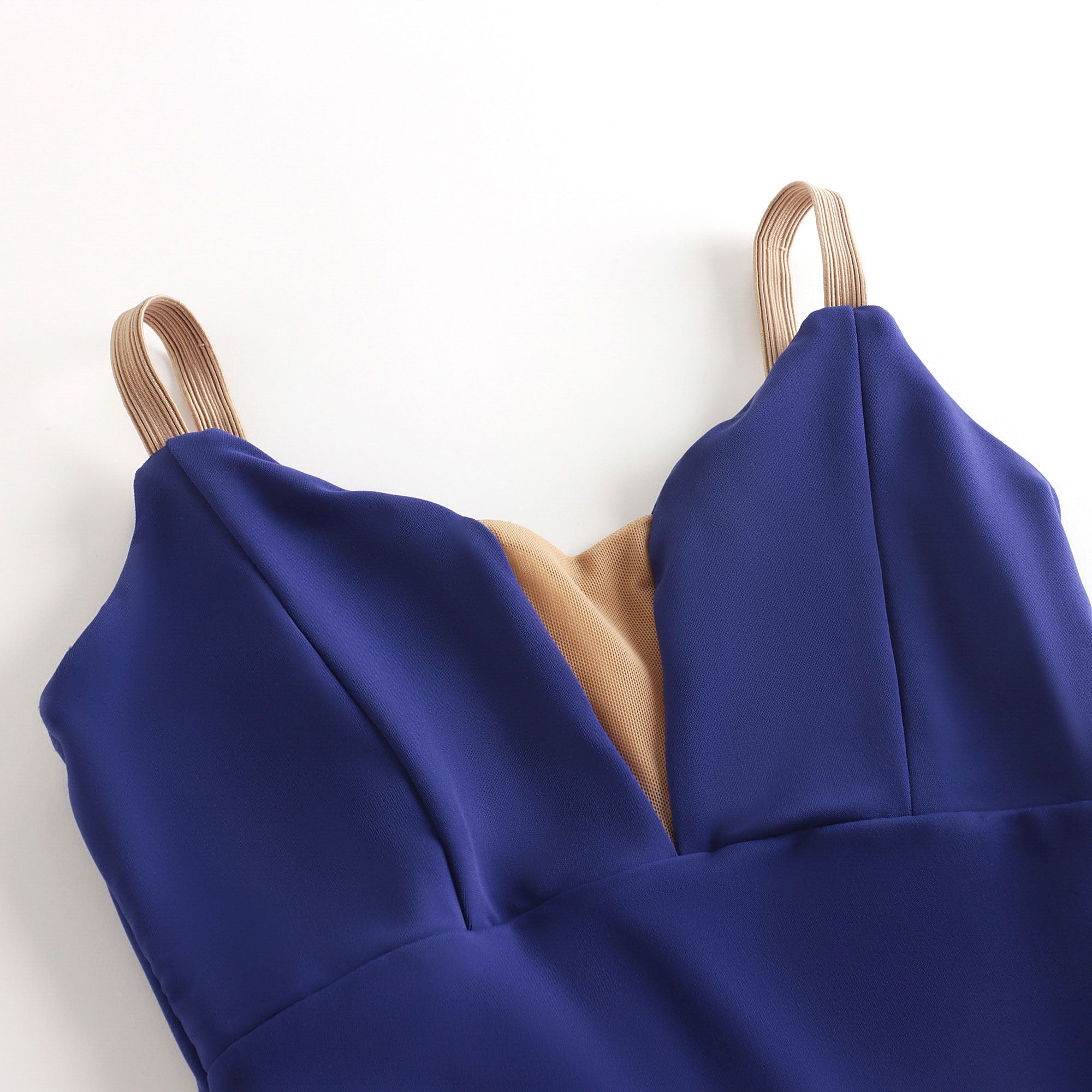 Women Light Navy Ballet Onesies(DA1930MP/Light Navy)