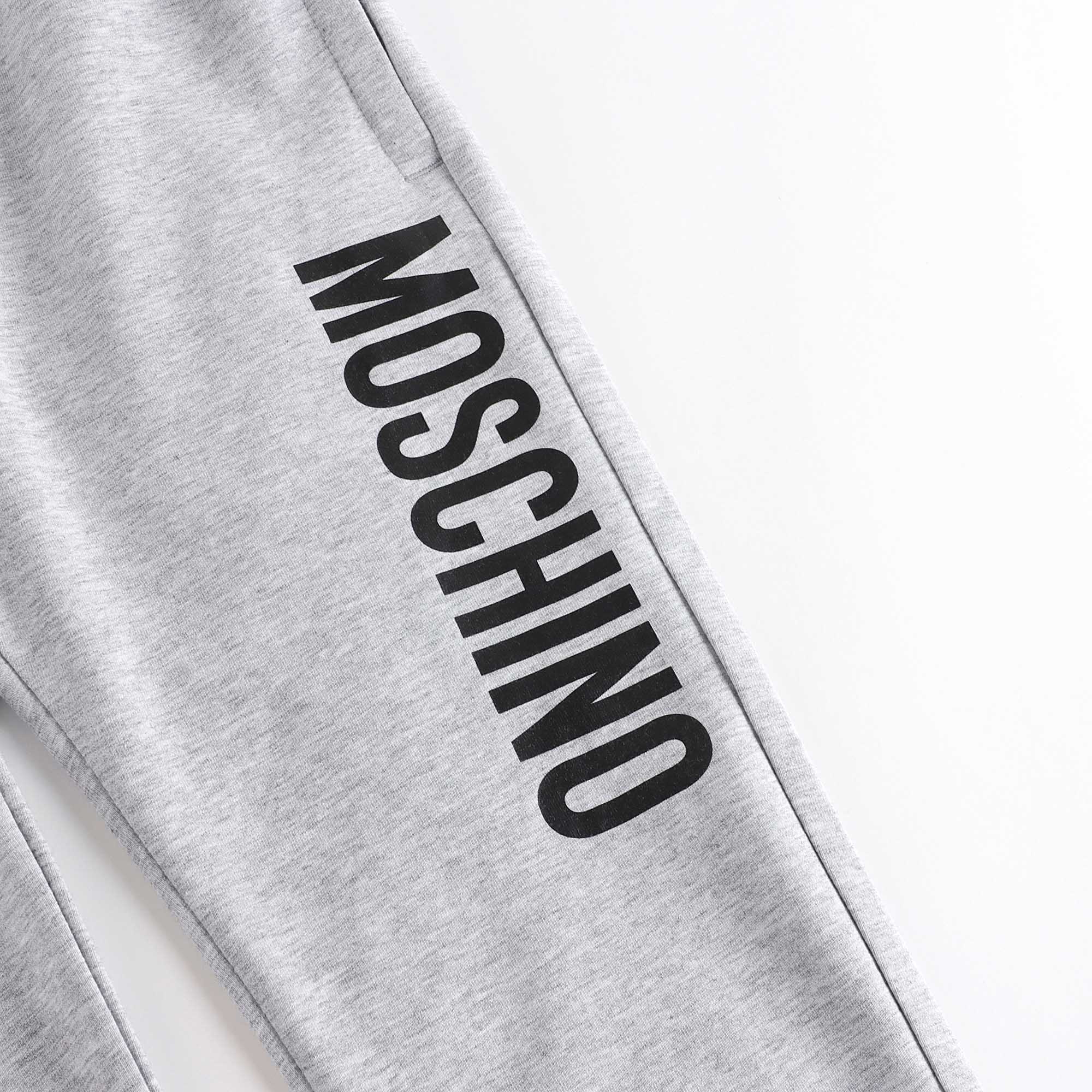 Boys & Girls Grey Logo Cotton Set