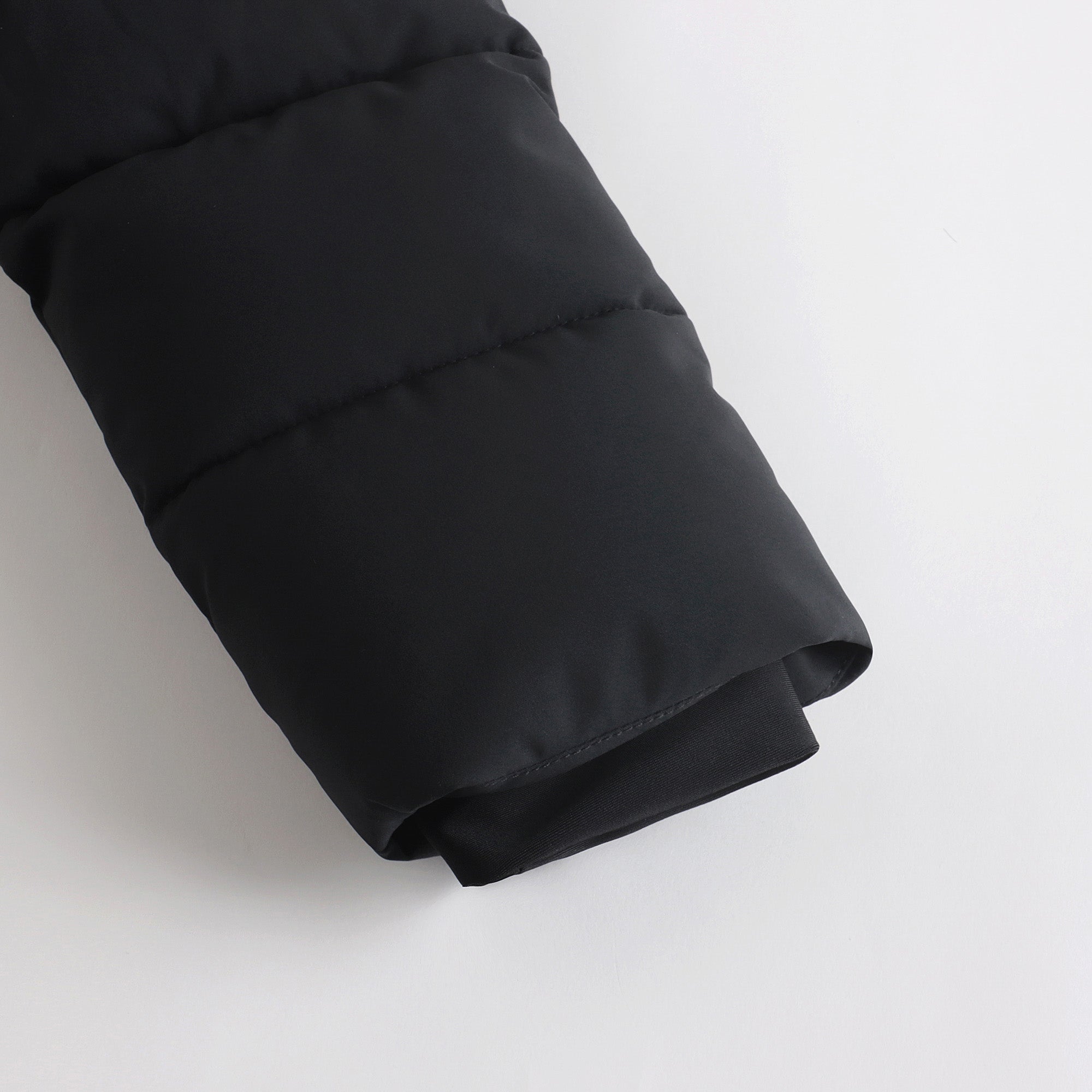 Girls Black Padded Coat