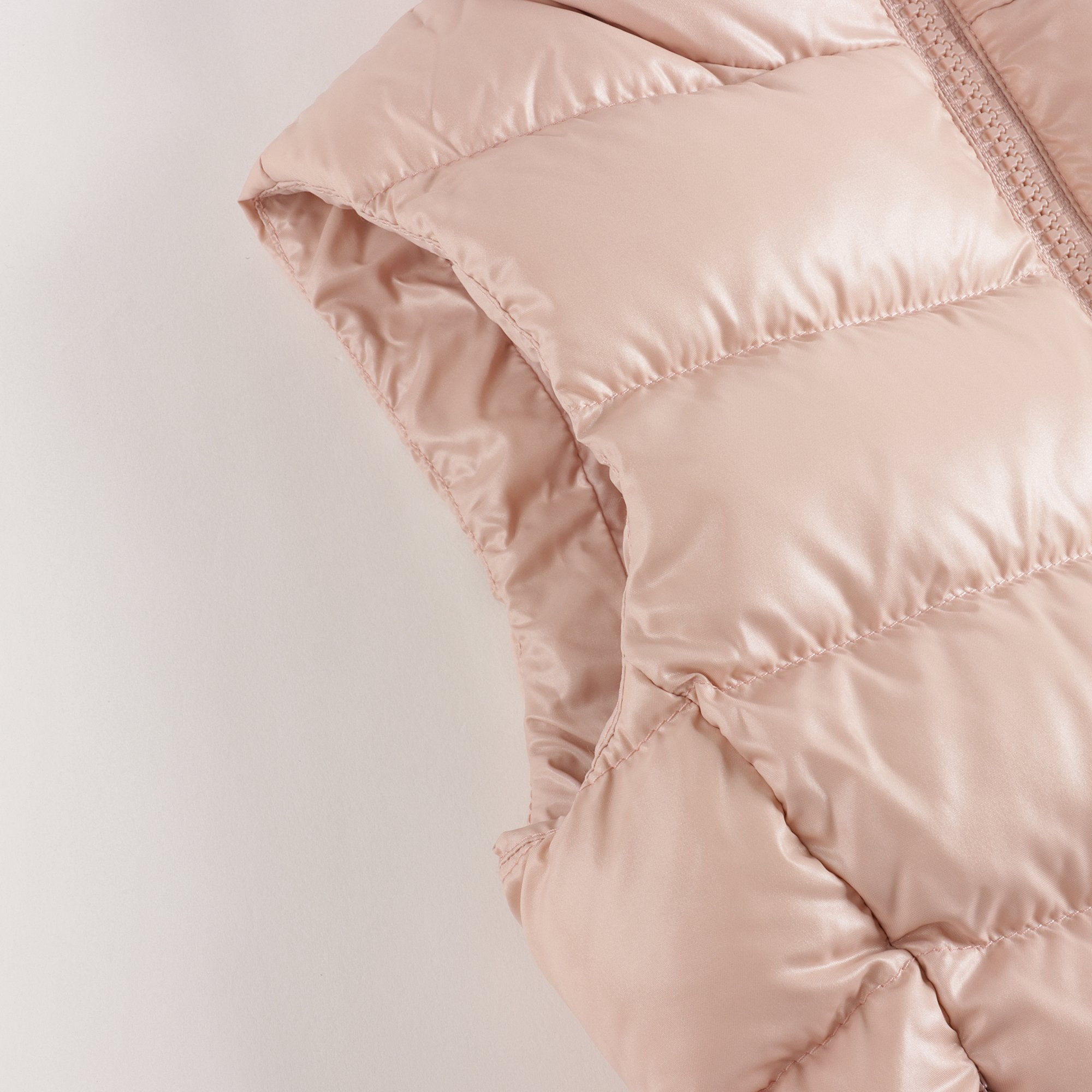 Girls Pink "GHANY" Padded Down Gilet