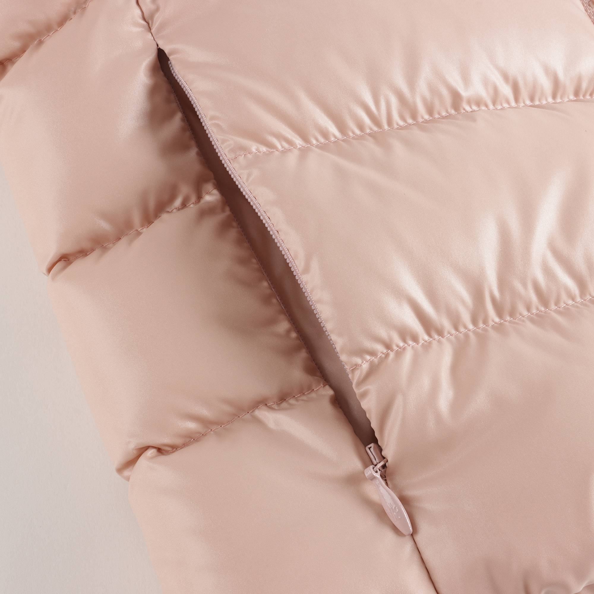 Girls Pink "GHANY" Padded Down Gilet