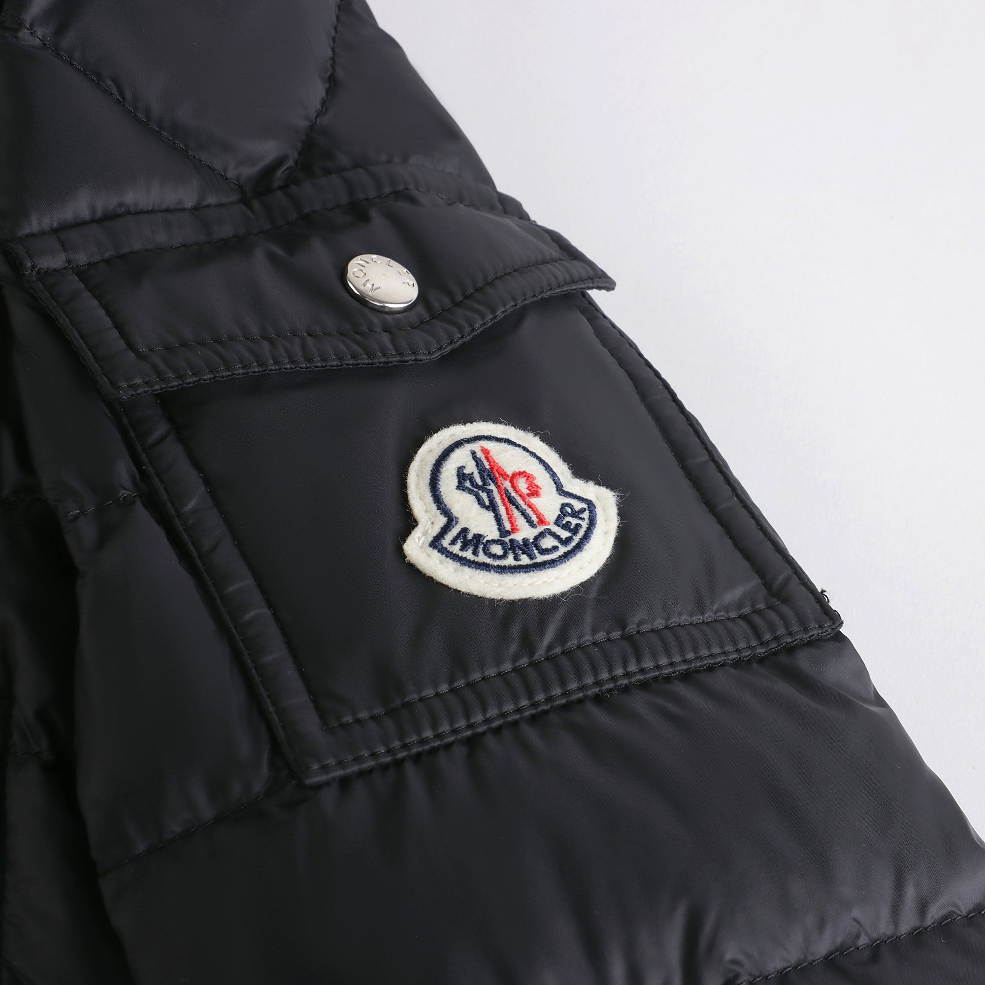 Boys Black "LAUROS" Padded Down Jacket
