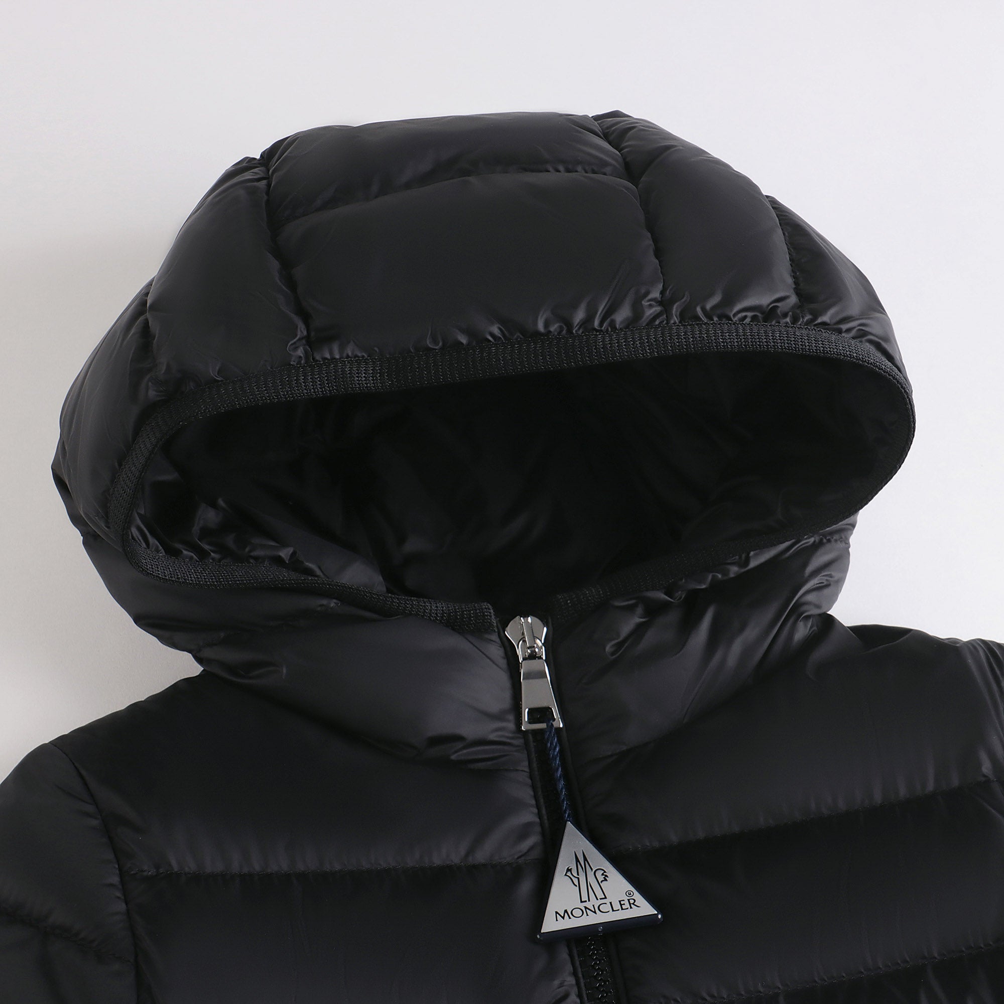 Girls Black "GLES" Padded Down Jacket