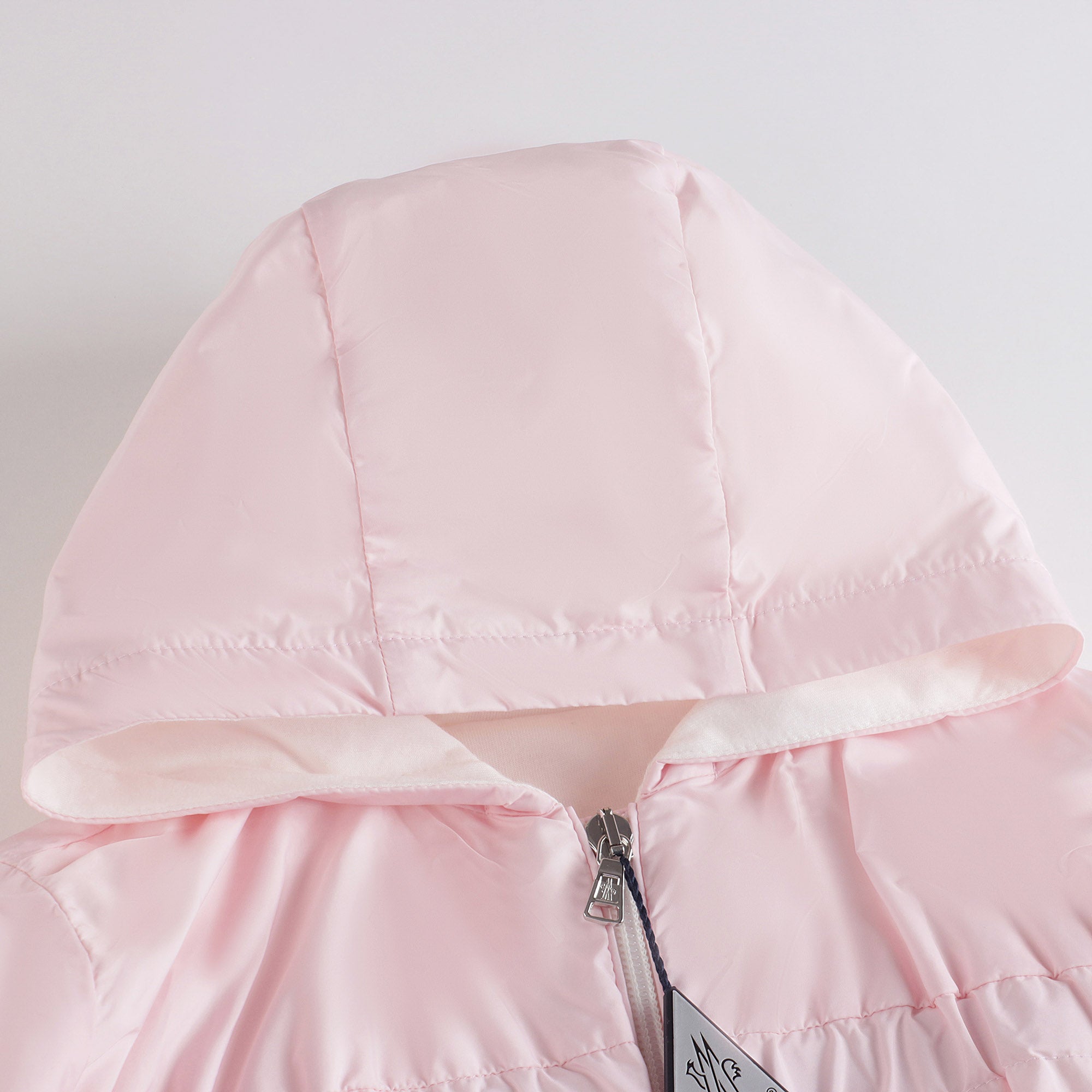 Baby Girls Pale Pink Zip-Up Jacket