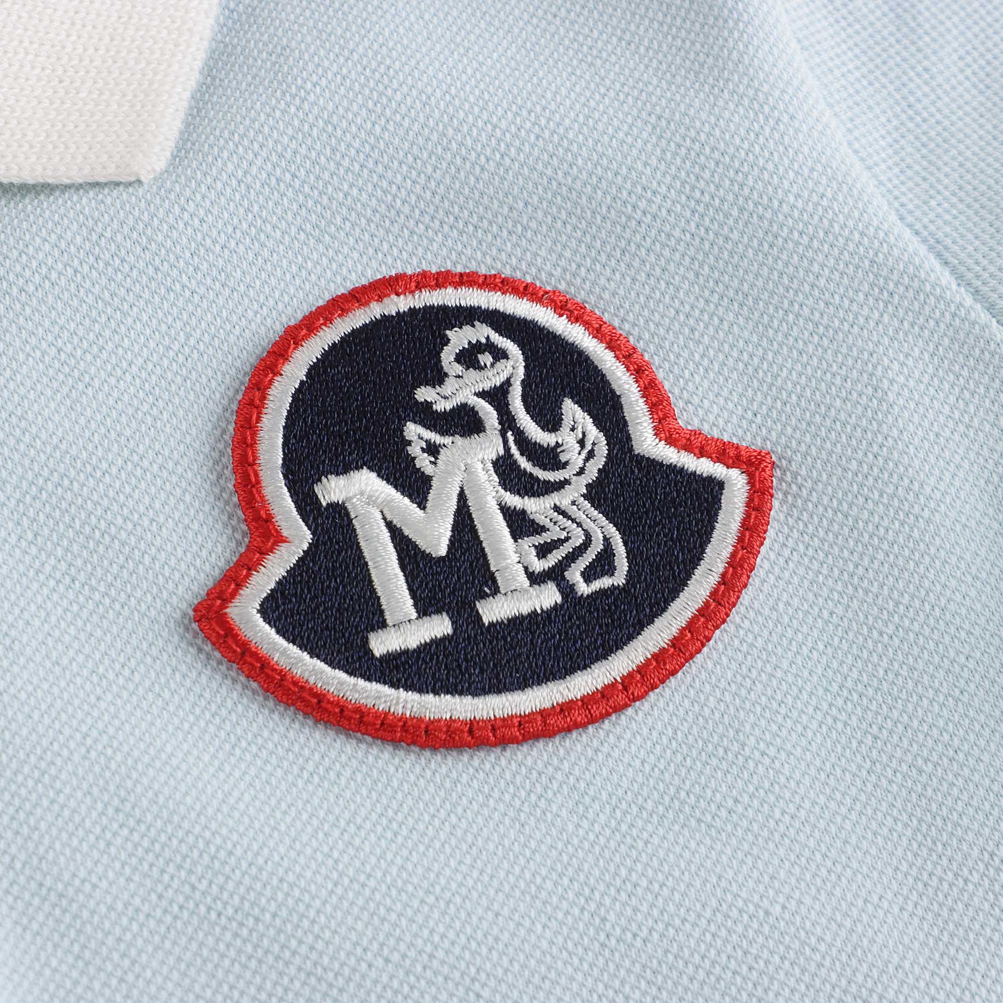 Baby Boys Pale Blue Cotton Polo Shirt