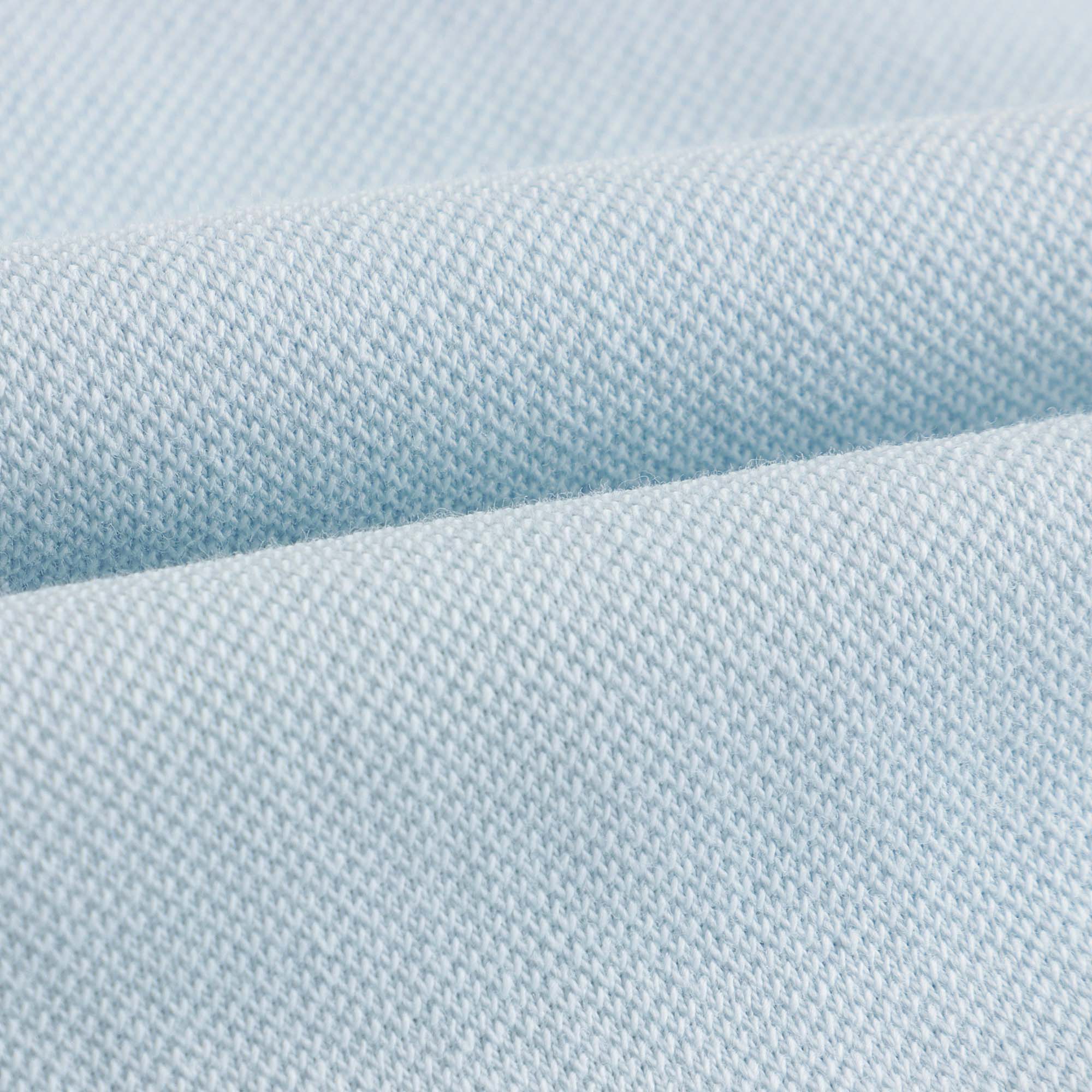Baby Boys Pale Blue Cotton Polo Shirt