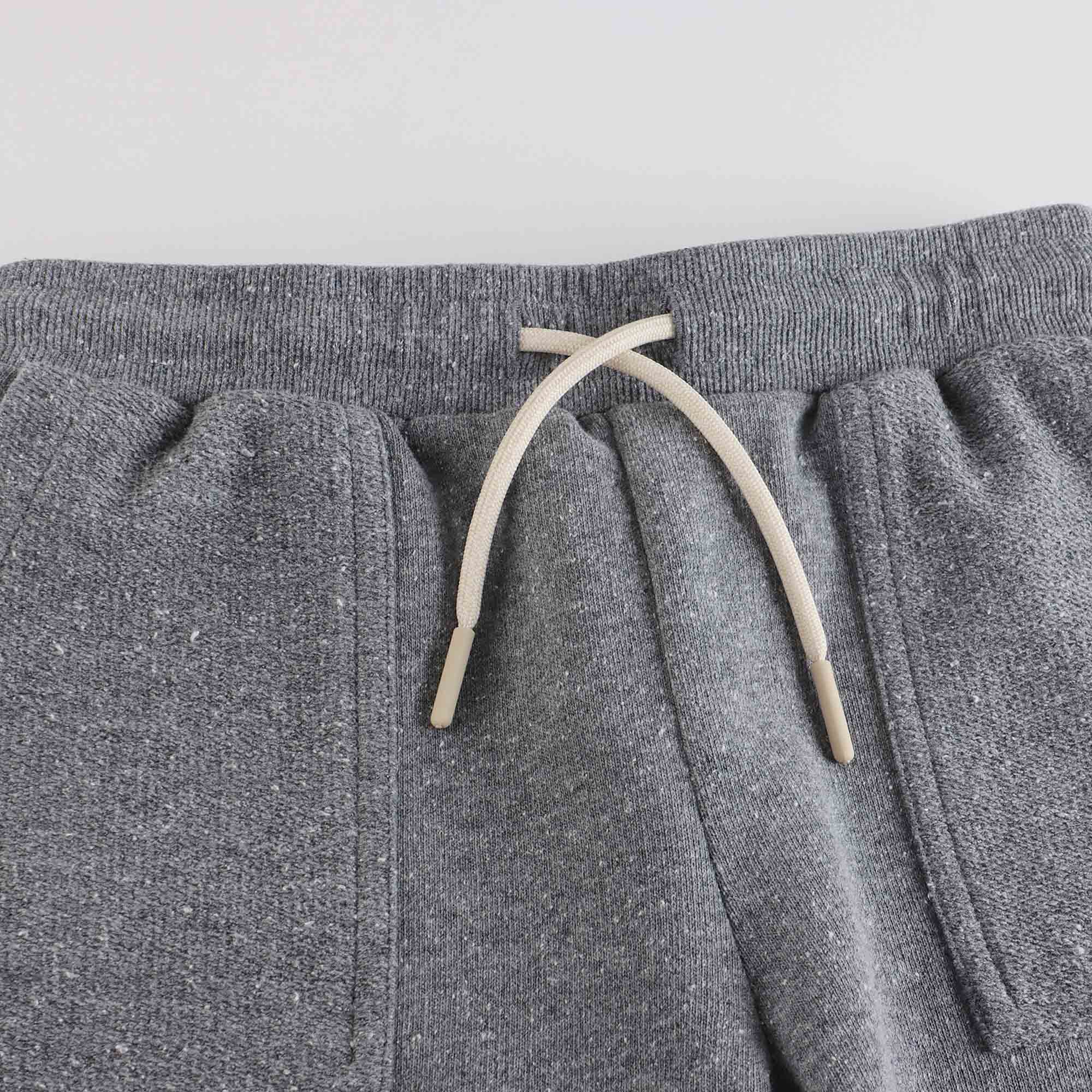 Boys Grey Cotton Shorts