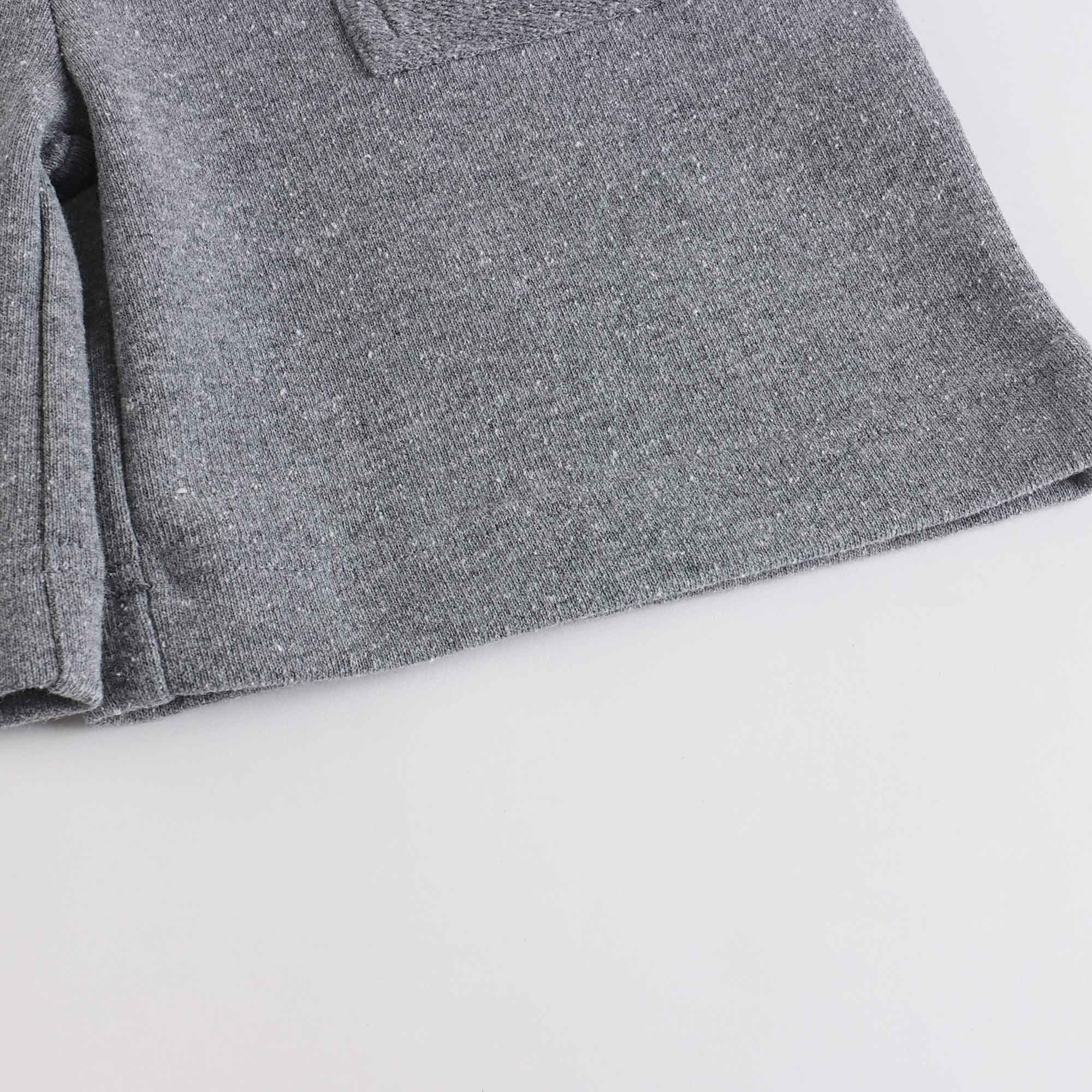 Boys Grey Cotton Shorts