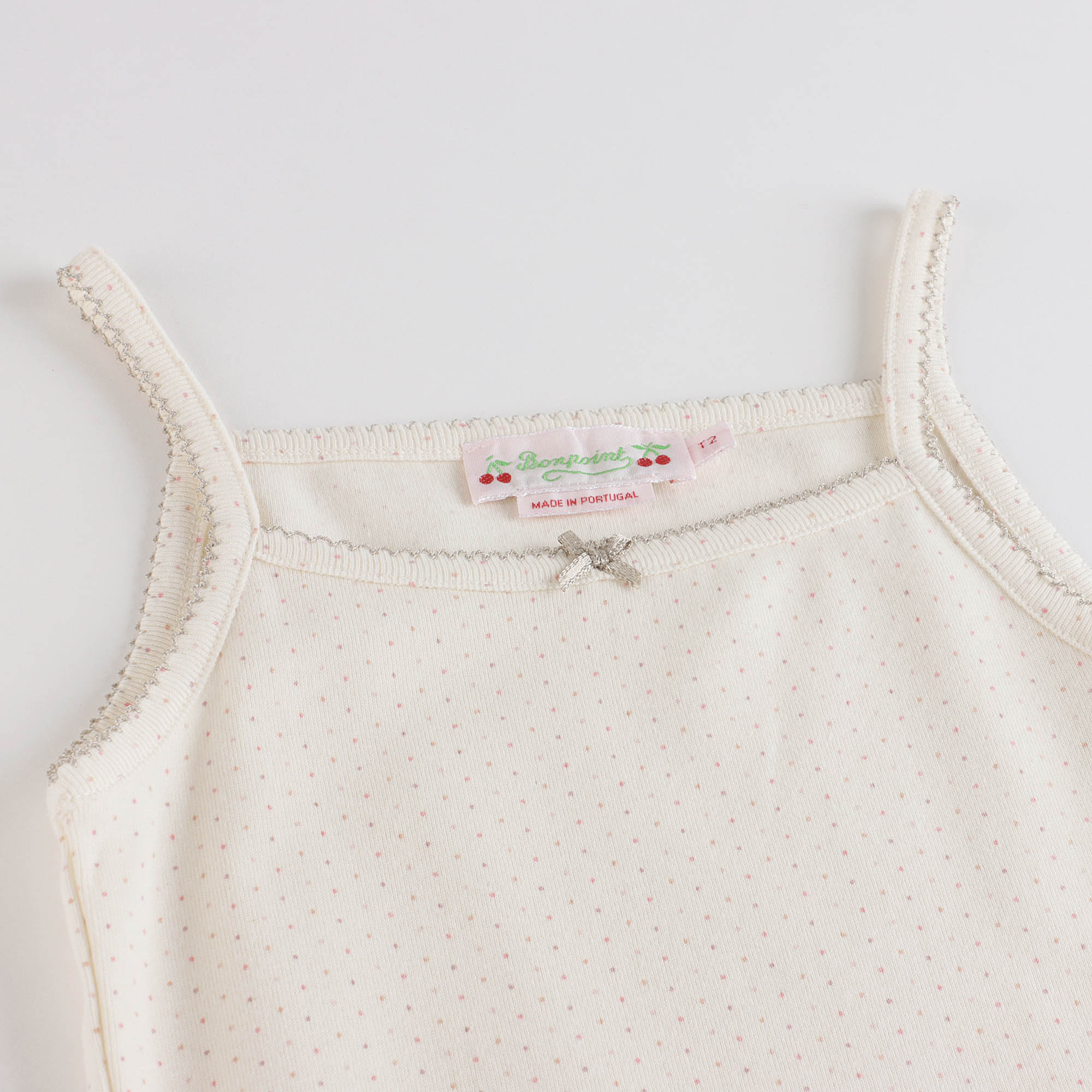 Girls Tricolor Cotton Vest Set(3 Pack)
