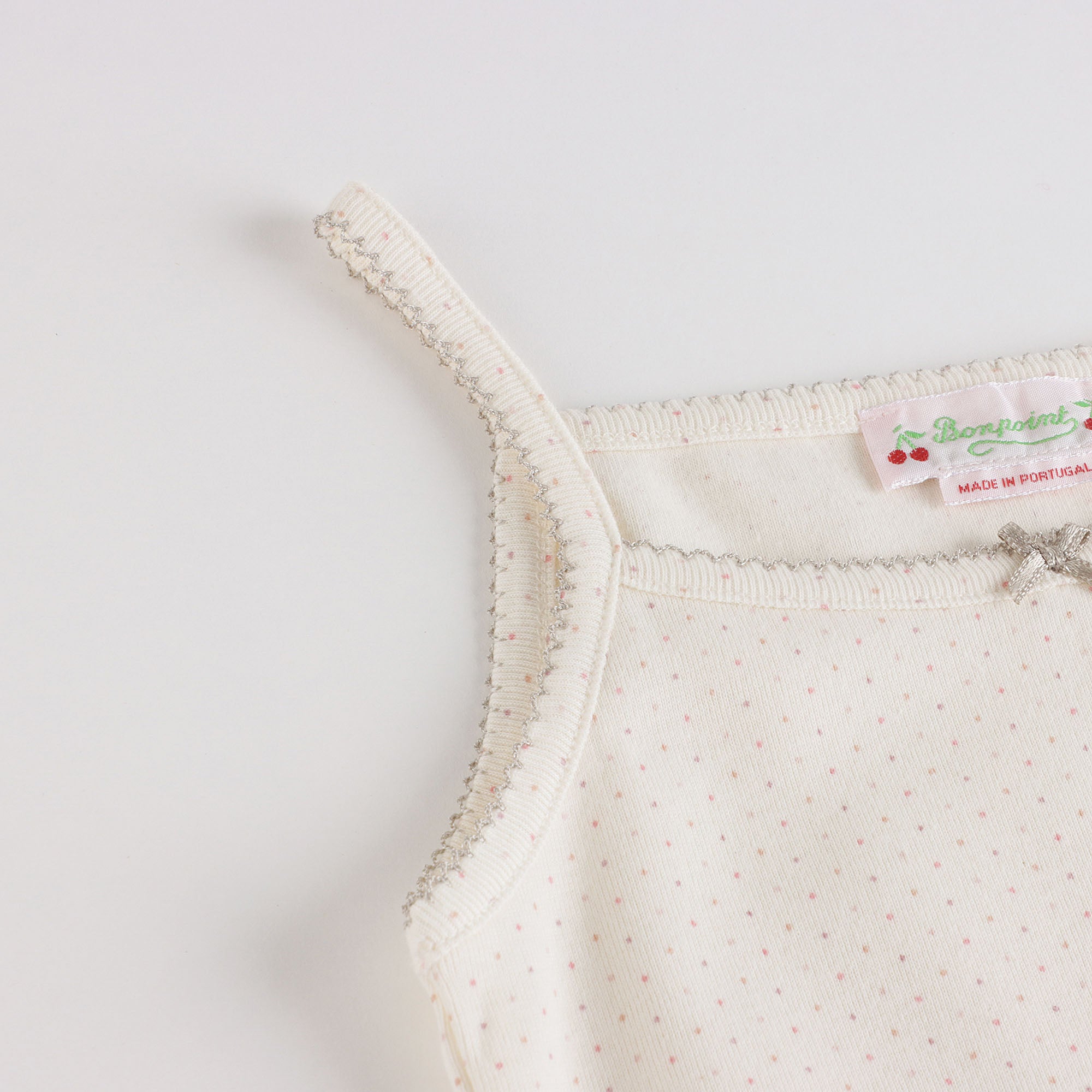 Girls Tricolor Cotton Vest Set(3 Pack)