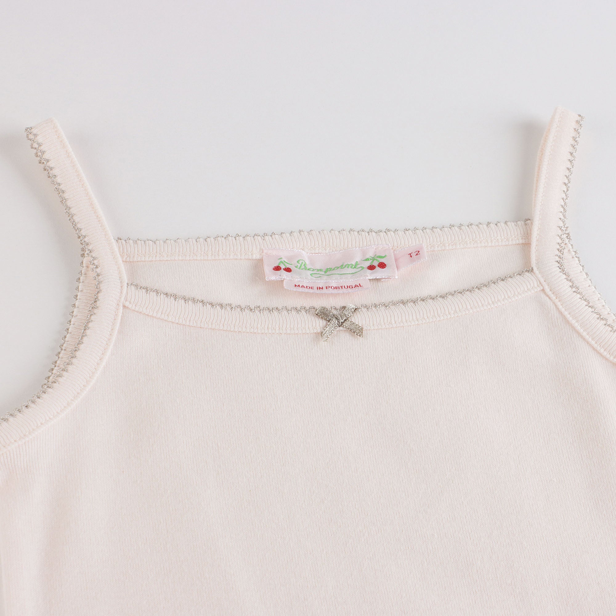 Girls Tricolor Cotton Vest Set(3 Pack)