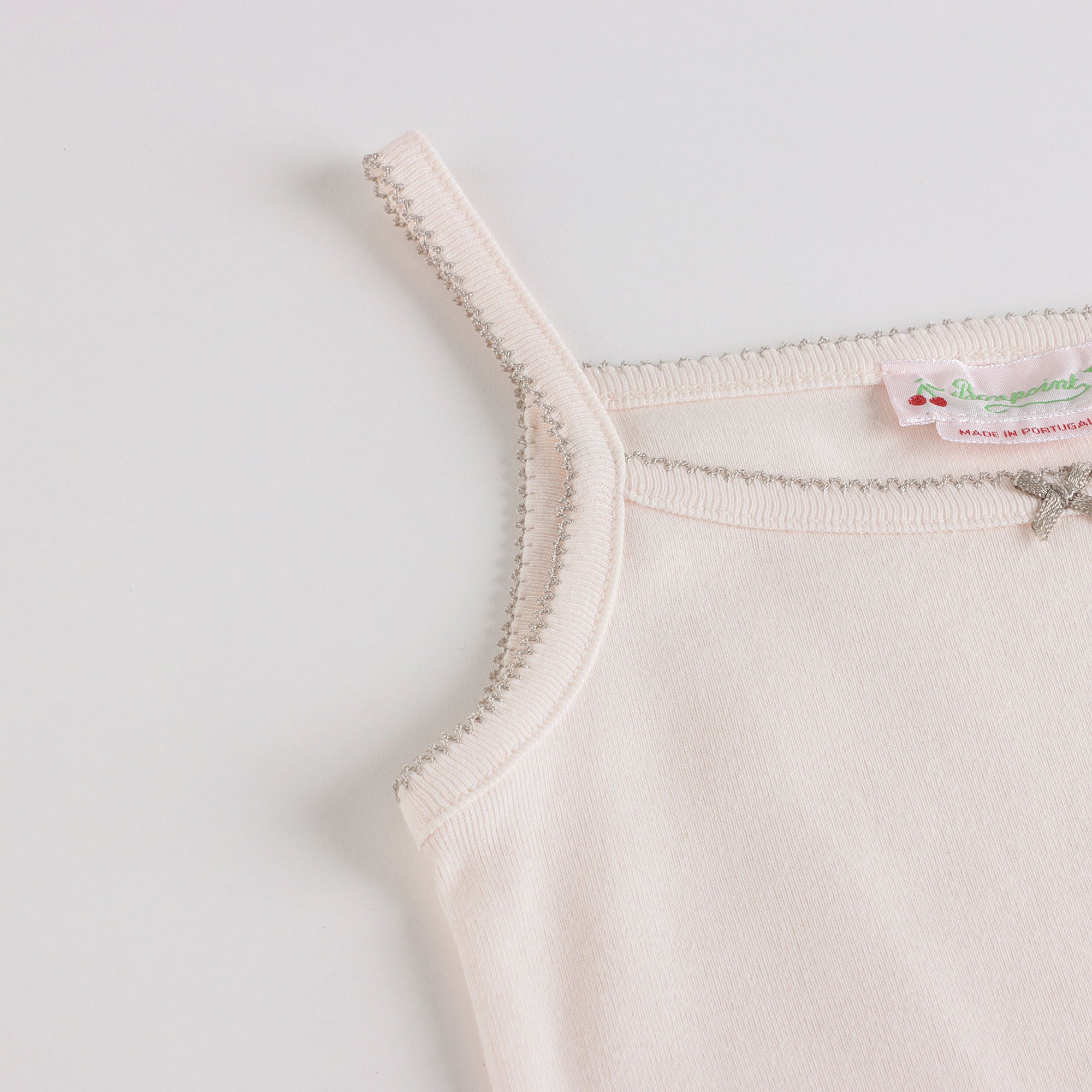 Girls Tricolor Cotton Vest Set(3 Pack)
