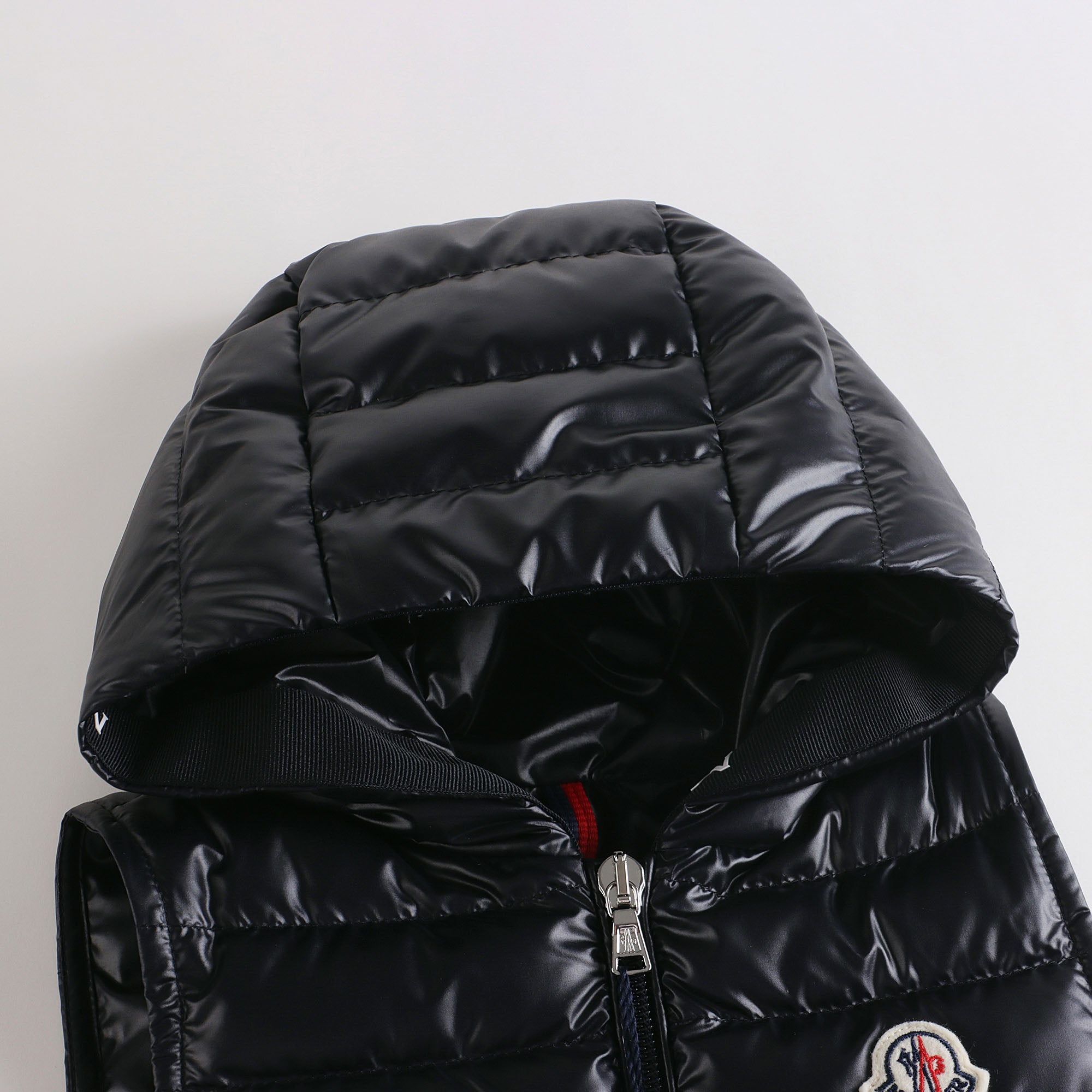 Baby Boys & Girls Navy "COURONNE" Padded Down Gilet