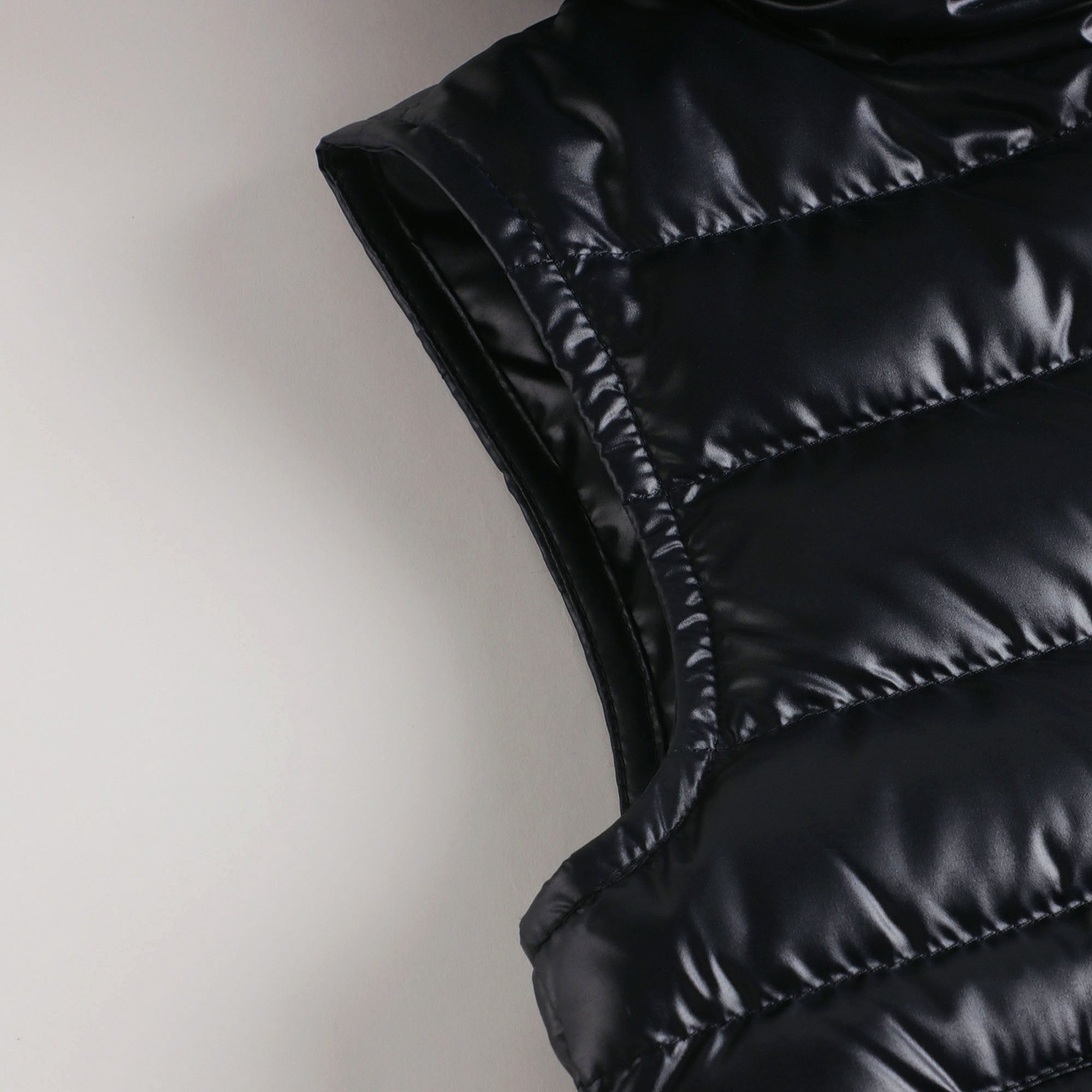 Baby Boys & Girls Navy "COURONNE" Padded Down Gilet